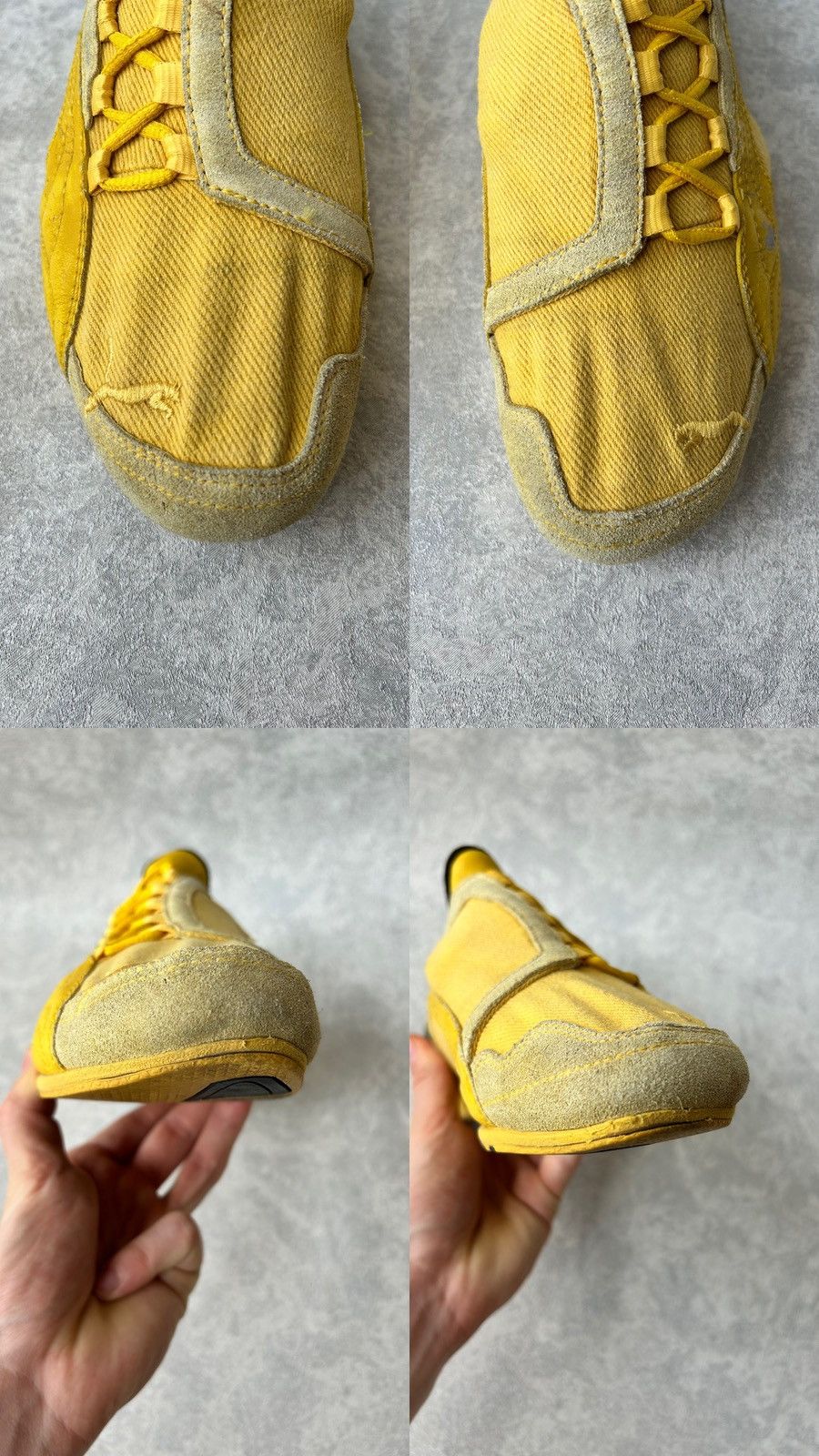 Puma Vintage Sample Puma Ferrari Yellow Racing Trainers Size US 9 / EU 42 - 11 Thumbnail