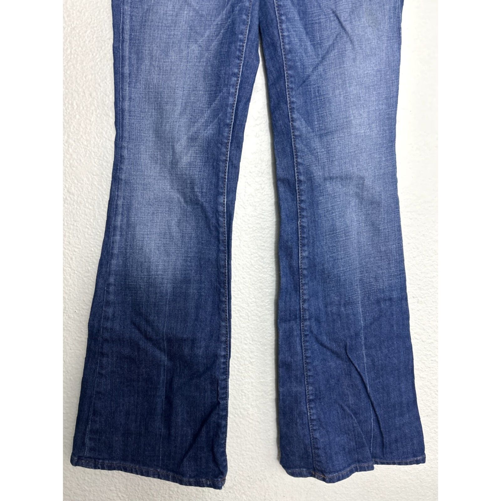 Gap VINTAGE Gap Womens Premium Flare Jeans 1R 28x32 Blue Medium Was Size 25" / US 0 / IT 36 - 2 Thumbnail