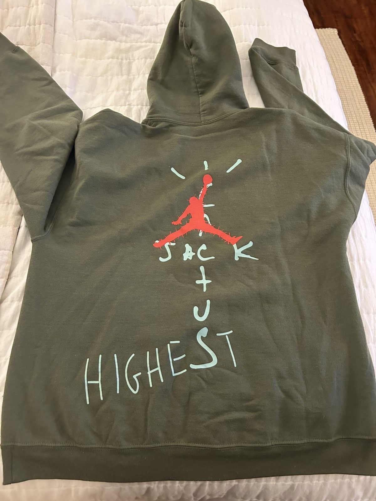 Nike XL Nike X Travis Scott HIGHEST hoodie Size US XL / EU 56 / 4 - 3 Thumbnail