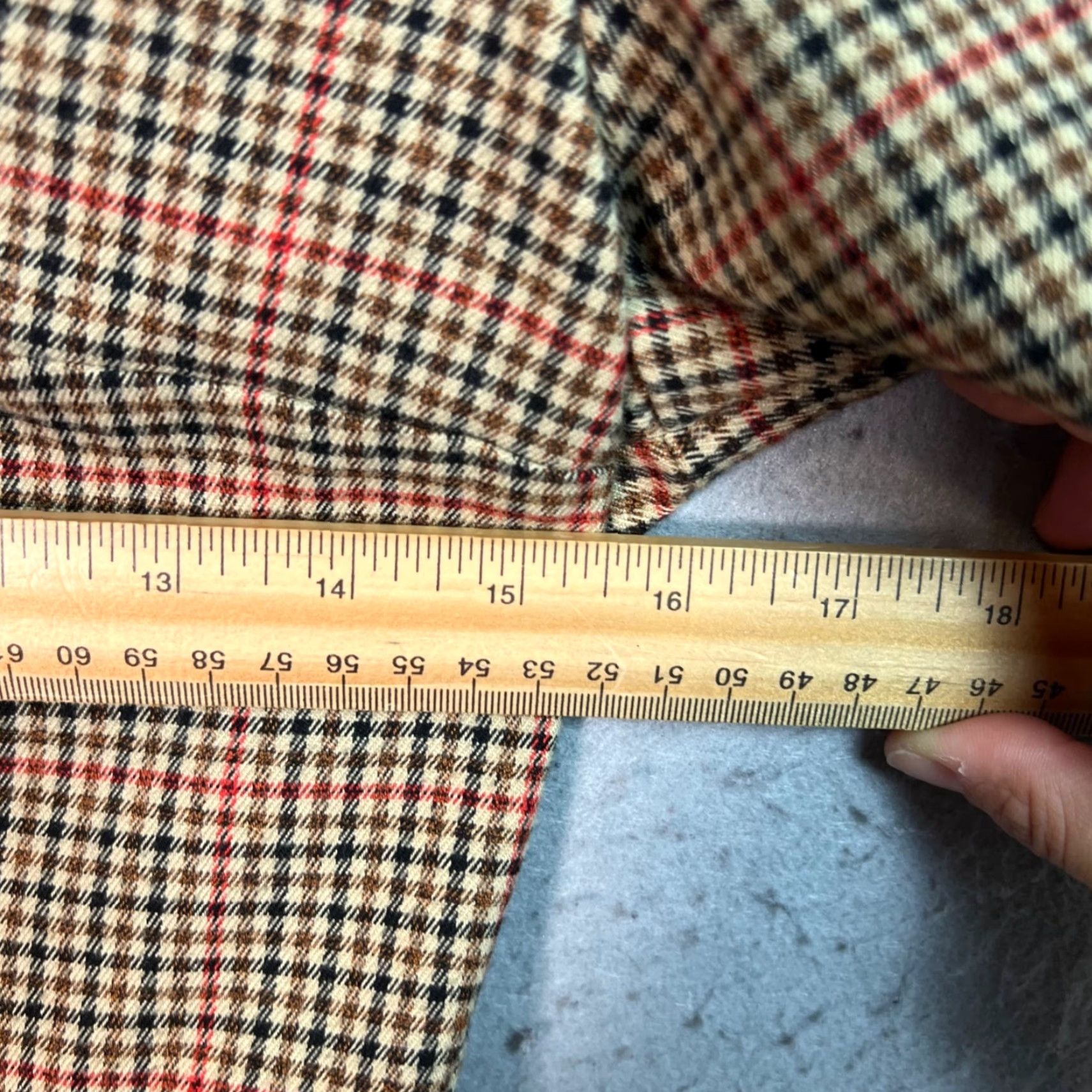 Vintage John Galt Shirt Womens XS Cropped Button-Up Plaid Short Sleeve Lightweight Size XS / US 0-2 / IT 36-38 - 5 Thumbnail