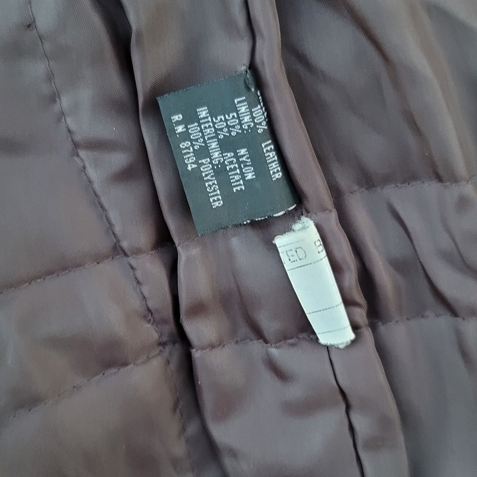 The Unbranded Brand Vtg D.A.N.Y. Hooded Leather Parka Jacket Size XL / US 12-14 / IT 48-50 - 5 Thumbnail