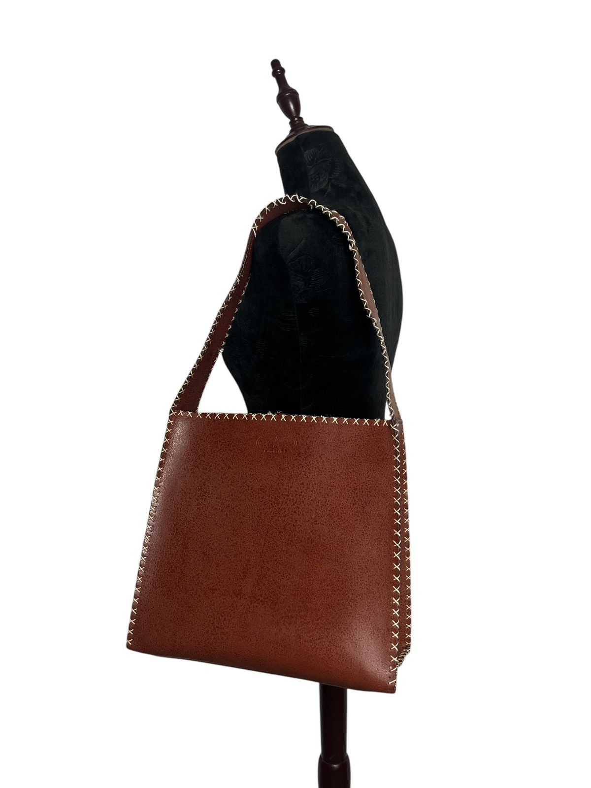 Issey Miyake 1990 Tsumori Chisato Leather Handbag Size ONE SIZE - 1 Thumbnail