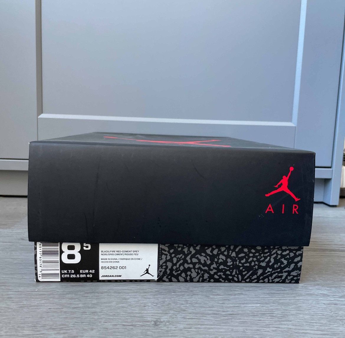Jordan Brand Size 8.5 - Nike Air Jordan 3 Retro OG Black Cement 2018 VNDS Size US 8.5 / EU 41-42 - 7 Thumbnail