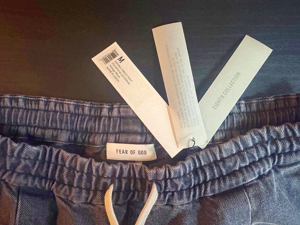 Fear of God Fear of God Denim Cargo Pant Size US 33 - 11 Thumbnail