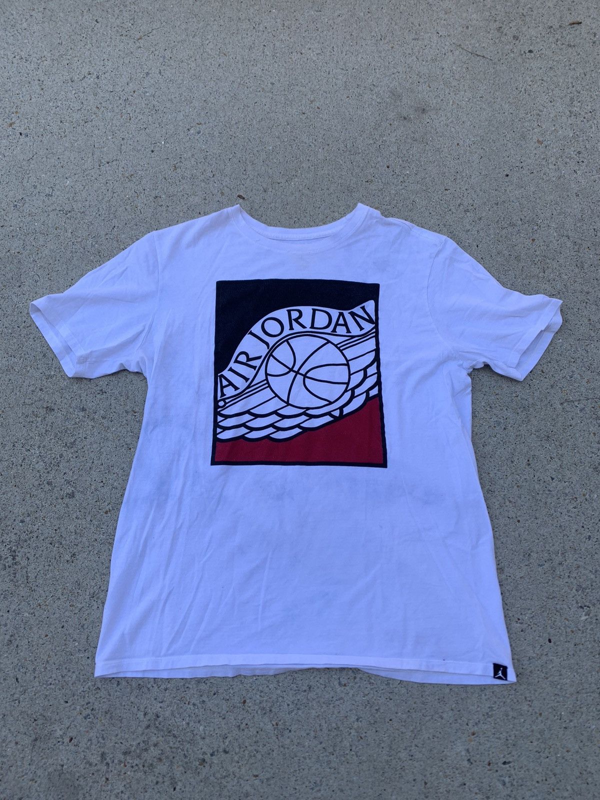 Jordan Brand Nike Vintage Air Jordan Wings Logo T Shirt Grailed