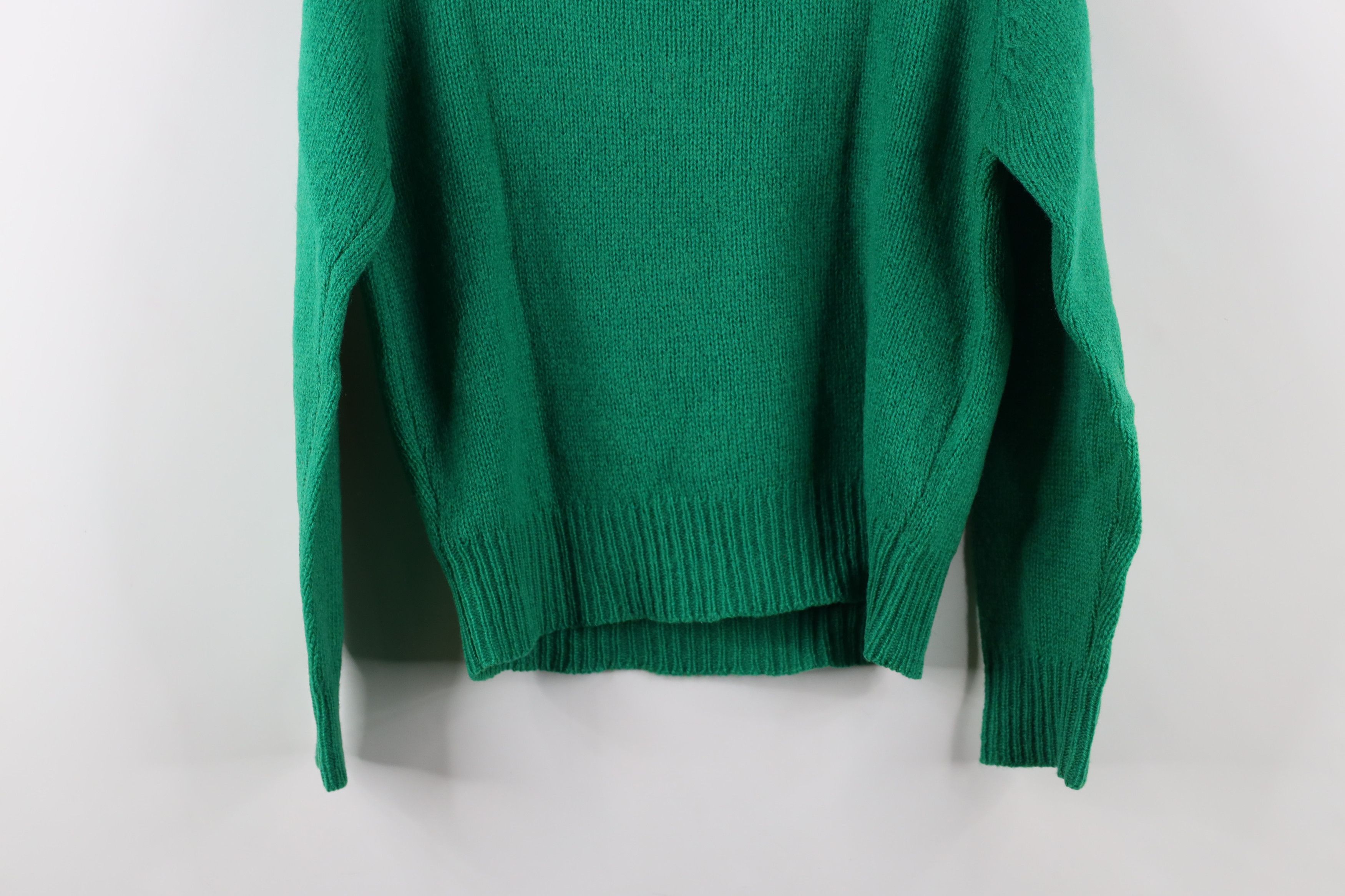 Vintage Vintage 70s Streetwear Knit Sailing Sailboat Sweater Green Size L / US 10 / IT 46 - 12 Thumbnail