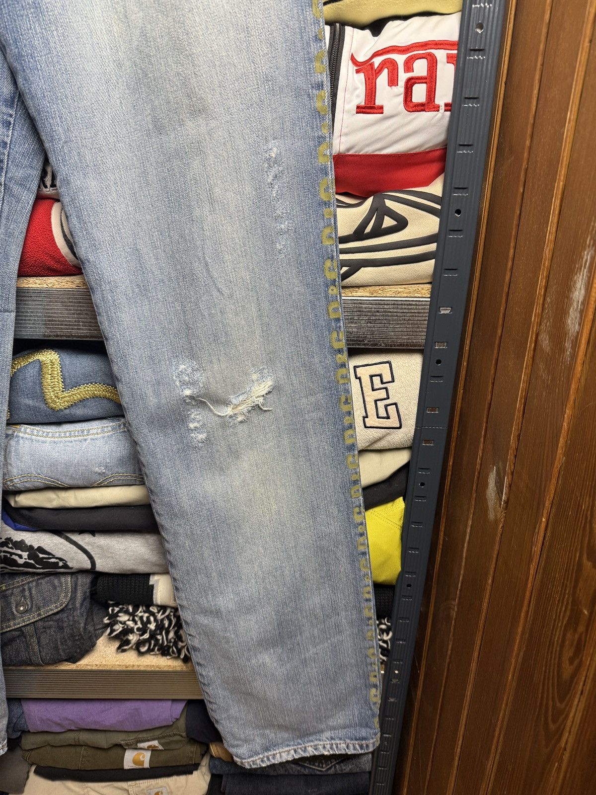 Dolce & Gabbana Dolce & Gabanna Logo Jeans Size US 34 / EU 50 - 6 Thumbnail