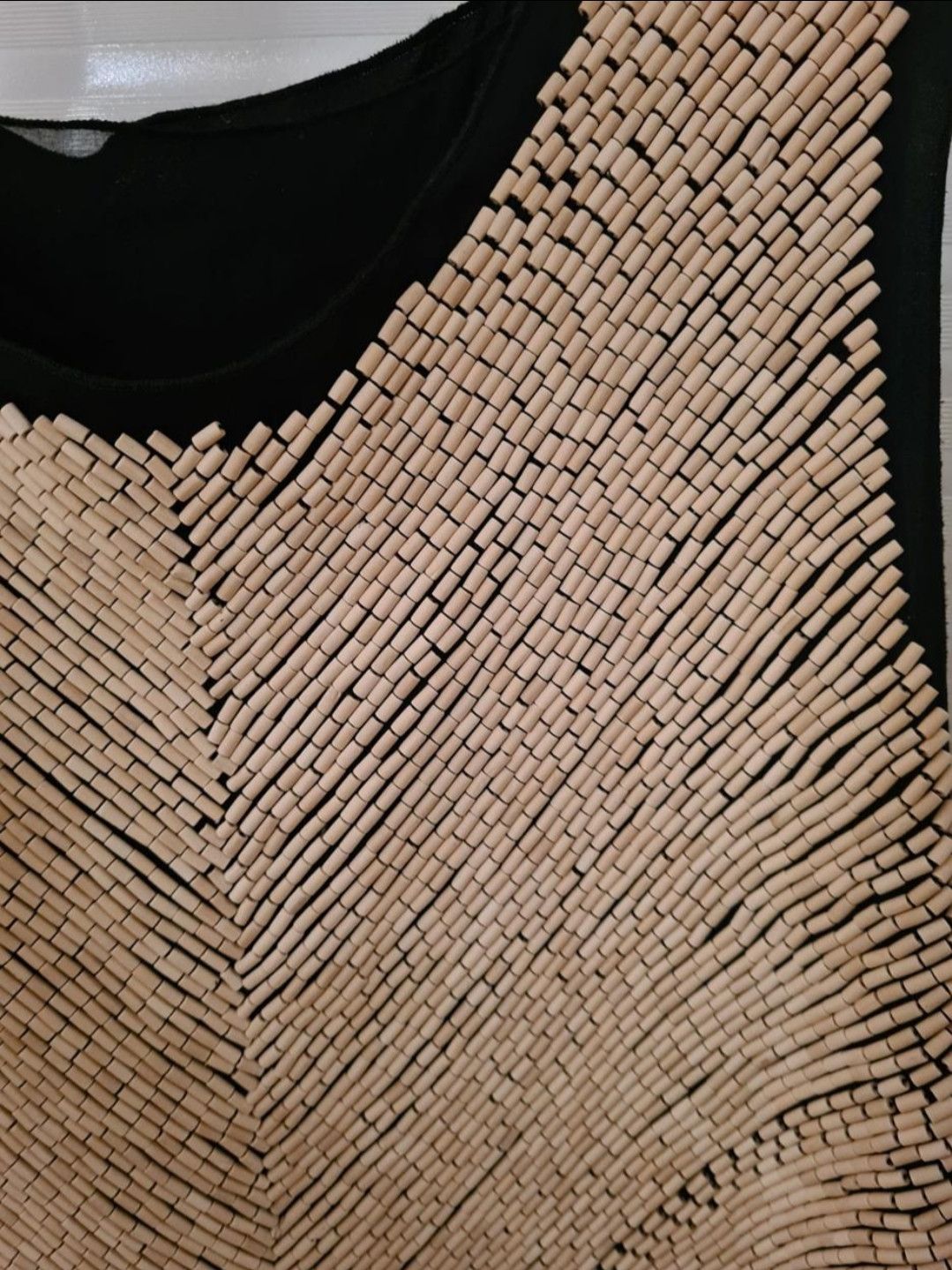 3.1 Phillip Lim 3.1 Phillip Lim Sleeveless Beaded Mini Dress Size M / US 6-8 / IT 42-44 - 3 Thumbnail