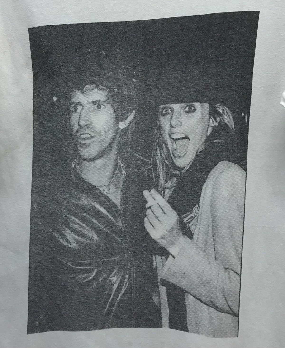 Band Tees Rare Vintage Keith Richards, wife Patti Hansen SHIRT Size US M / EU 48-50 / 2 - 3 Thumbnail