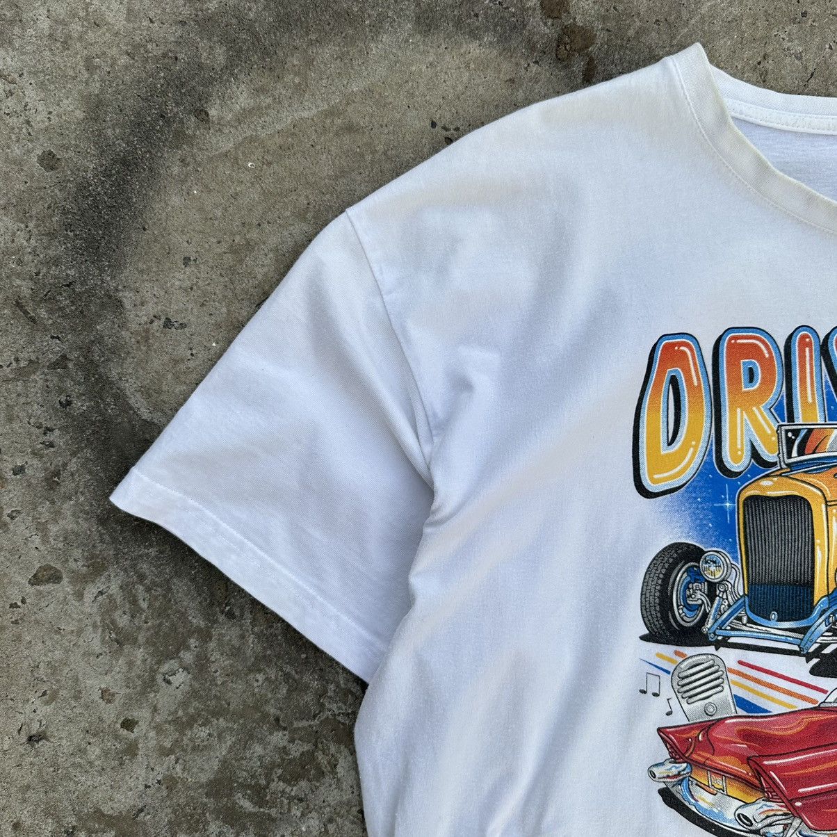 Vintage Vintage T-shirts Drivers- In Classic Big Logo Car Y2K 00s Size US XXL / EU 58 / 5 - 3 Thumbnail