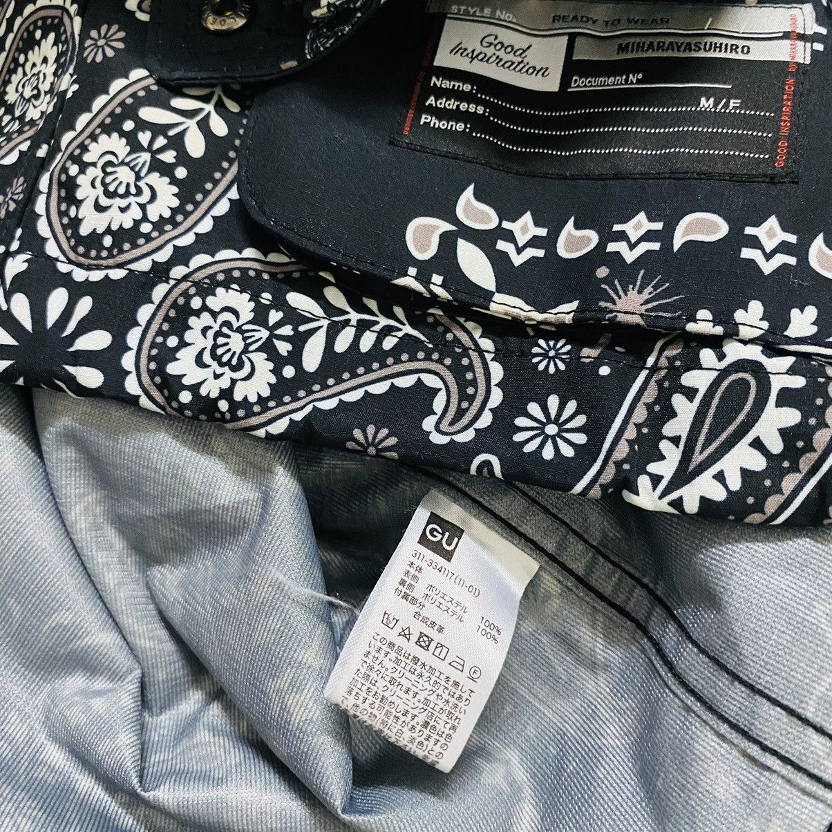 GU Mihara yasuhiro X gu paisley jacket hooded windbreaker Size US XL / EU 56 / 4 - 12 Thumbnail