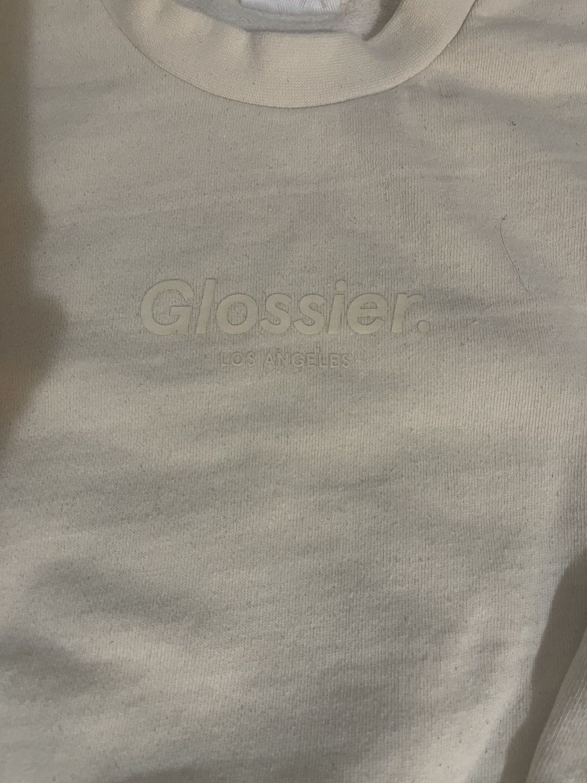 Other Glossier Puff Print Los Angeles Exclusive Beige Crewneck Size S / US 4 / IT 40 - 3 Thumbnail
