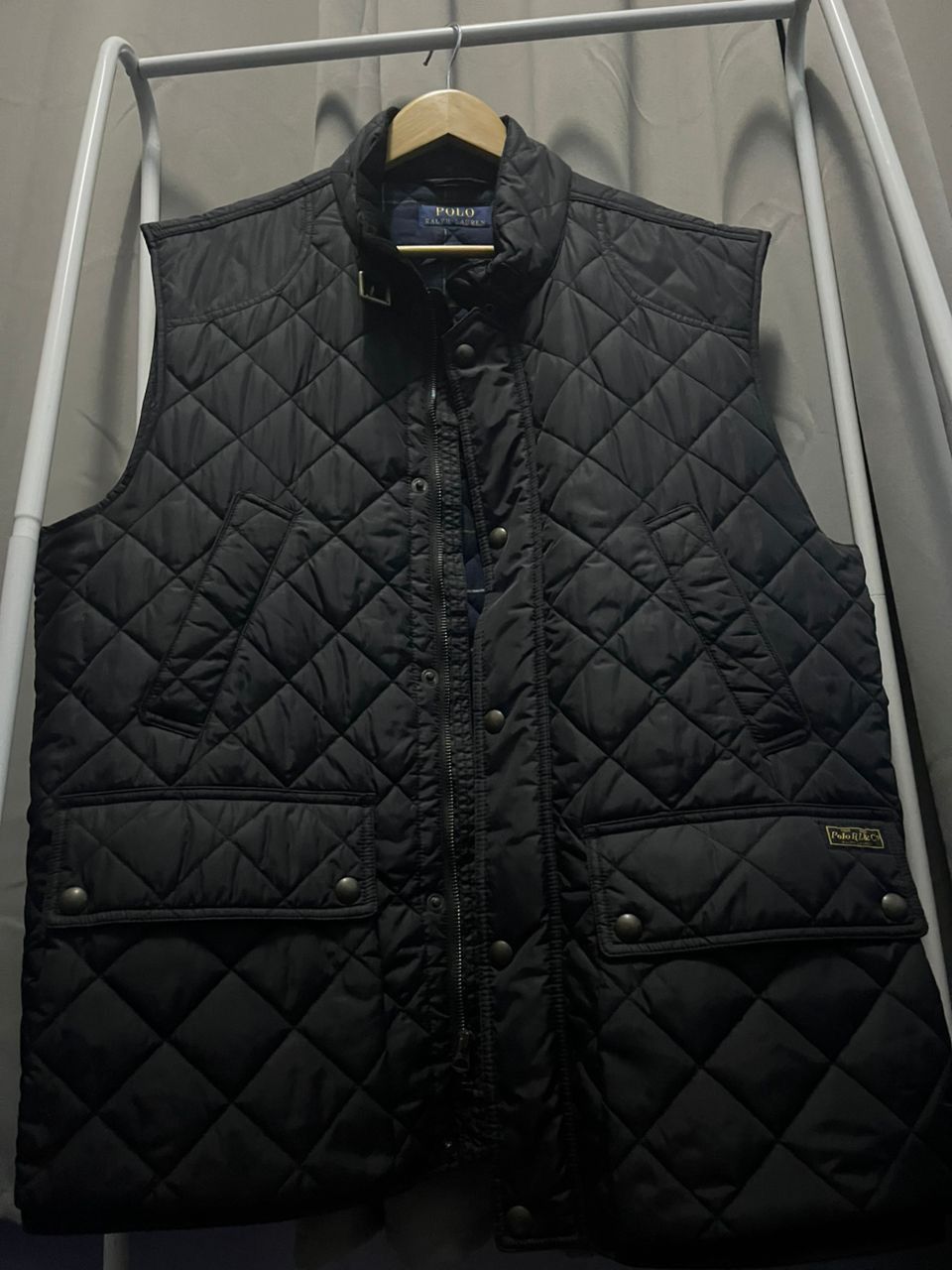 Polo Ralph Lauren Polo Ralph Lauren Puffer Quilted Black Vest Size US XL / EU 56 / 4 - 1 Thumbnail