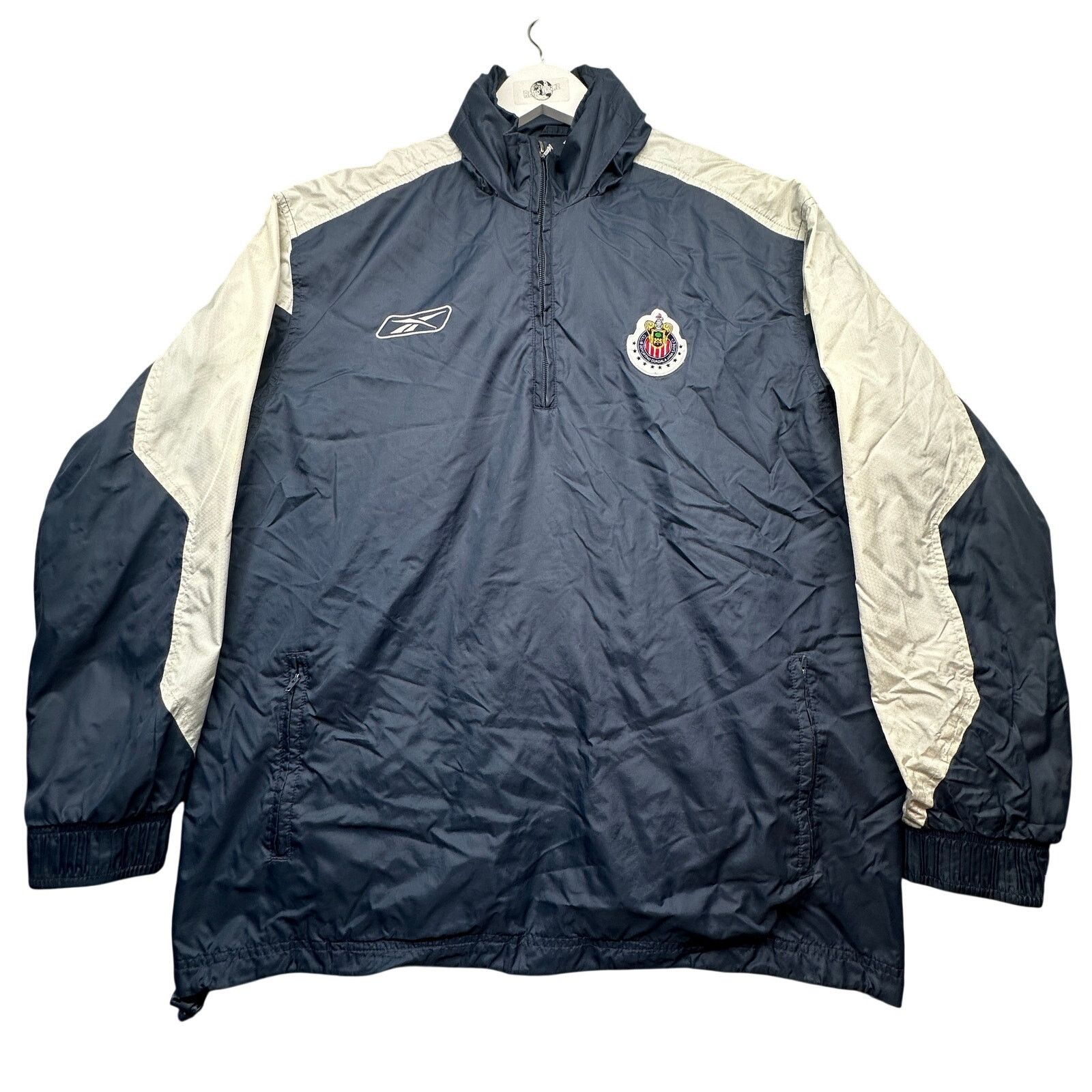 Reebok VTG 2006 Chivas Guadalajara Reebok Windbreaker Jacket Large Size US L / EU 52-54 / 3 - 1 Thumbnail