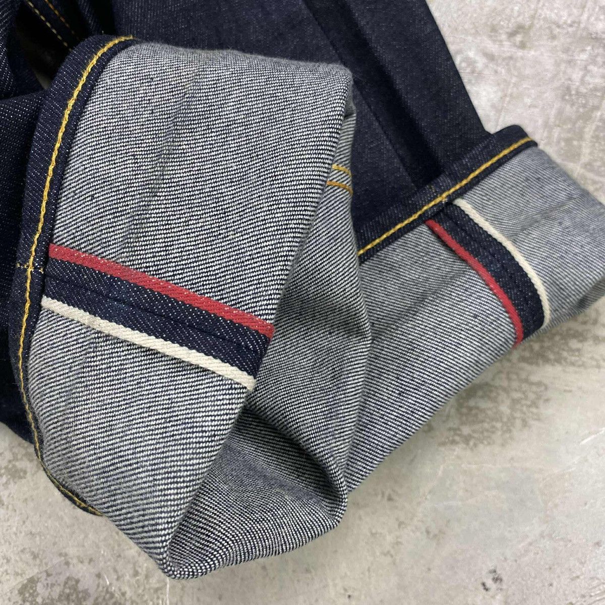 Evisu Embroidered Daicock Selvedge Denim Jeans Size US 31 - 3 Thumbnail