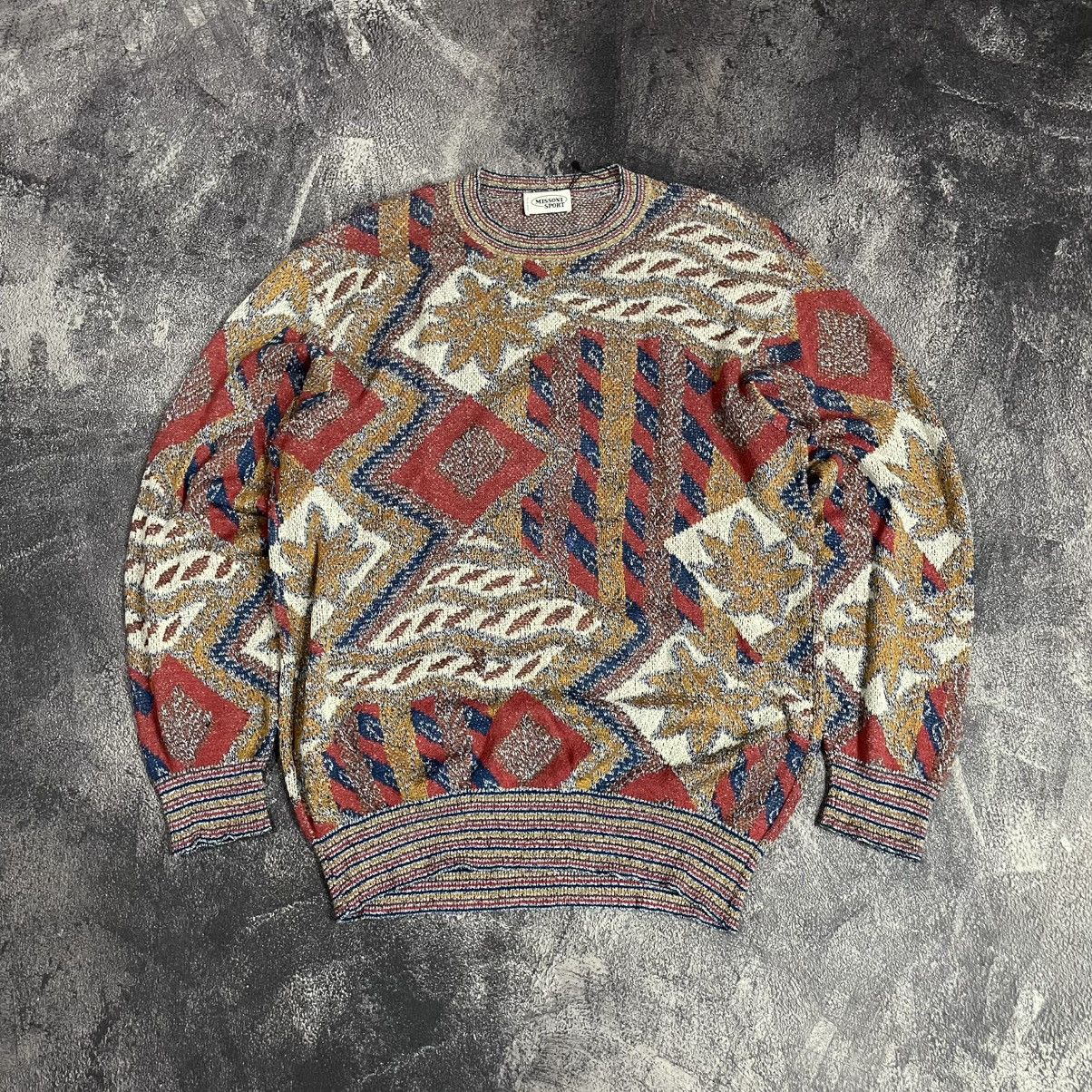 Missoni × Vintage Vintage Missoni Knitwear Size US XL / EU 56 / 4 - 1 Thumbnail