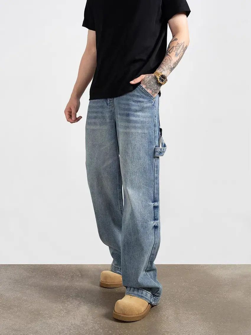 Designer × Japanese Brand Vintage Hip Hop Street Loose Casual Pants Size US 32 / EU 48 - 1 Thumbnail