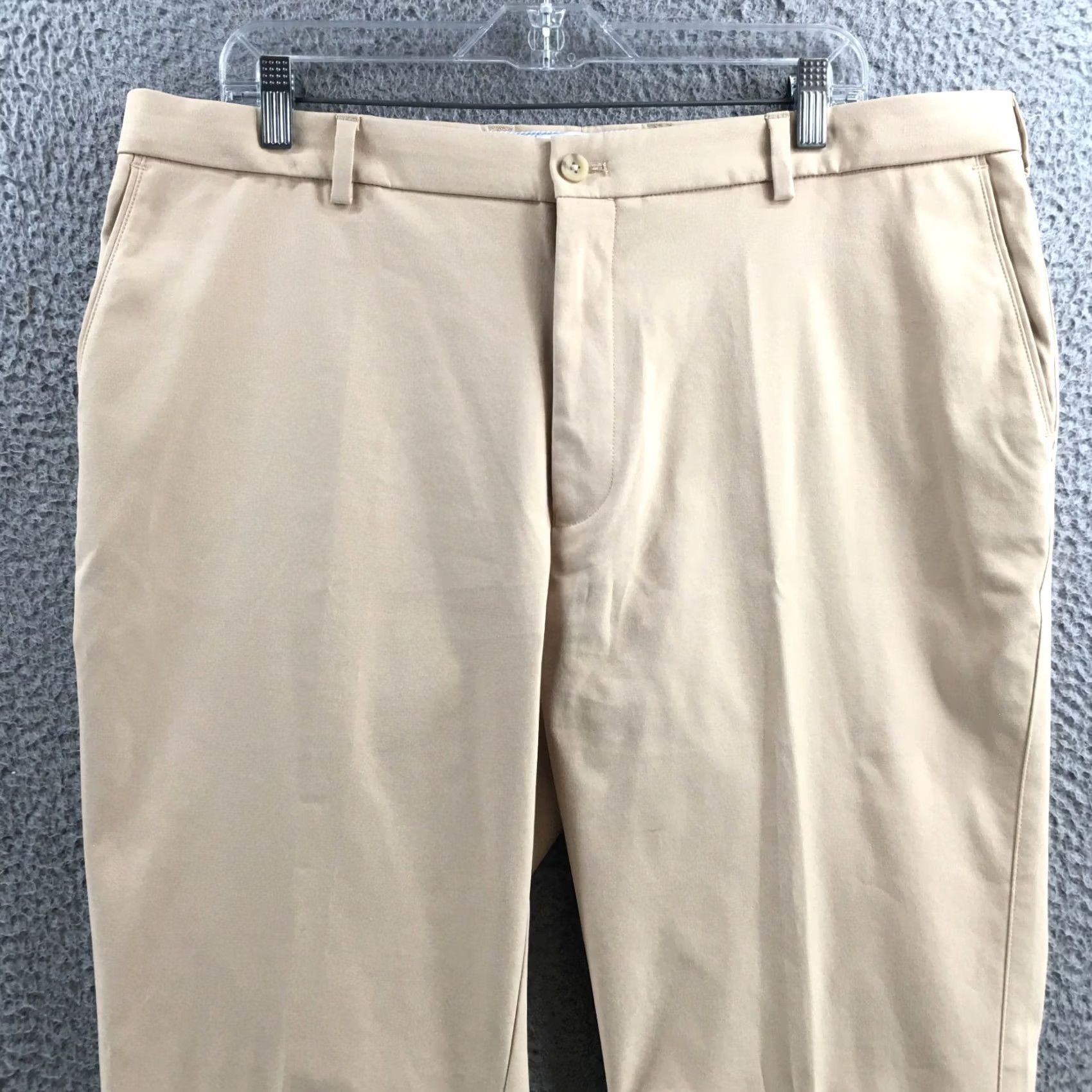Peter Millar Peter Millar Chino Pants Mens Regular 38/30 Beige Mid Rise Zip Fly Size US 38 / EU 54 - 2 Thumbnail