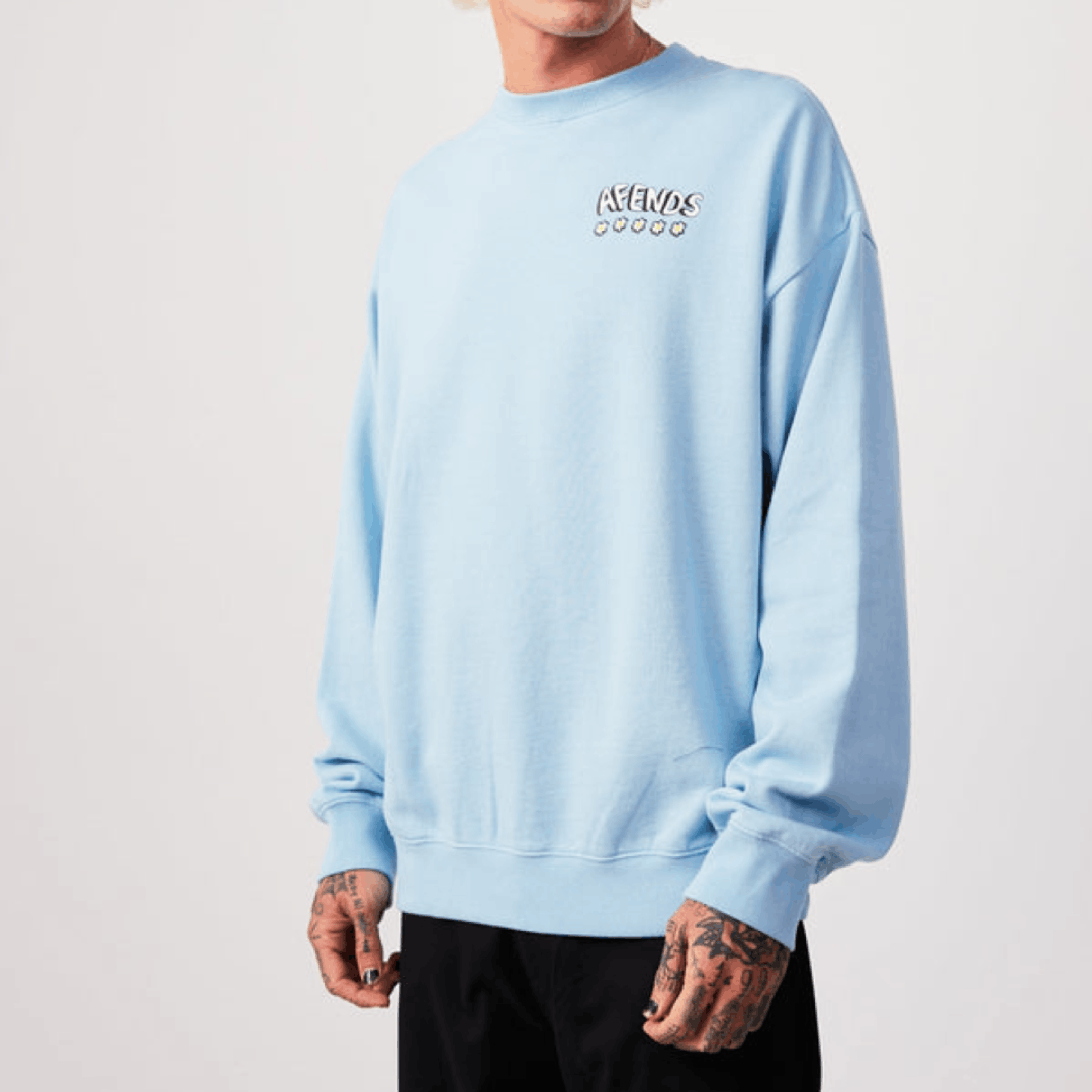 Afends BNWT Afends - Flowers - Recycled Crew Neck Sweatshirt Medium Size US M / EU 48-50 / 2 - 12 Thumbnail