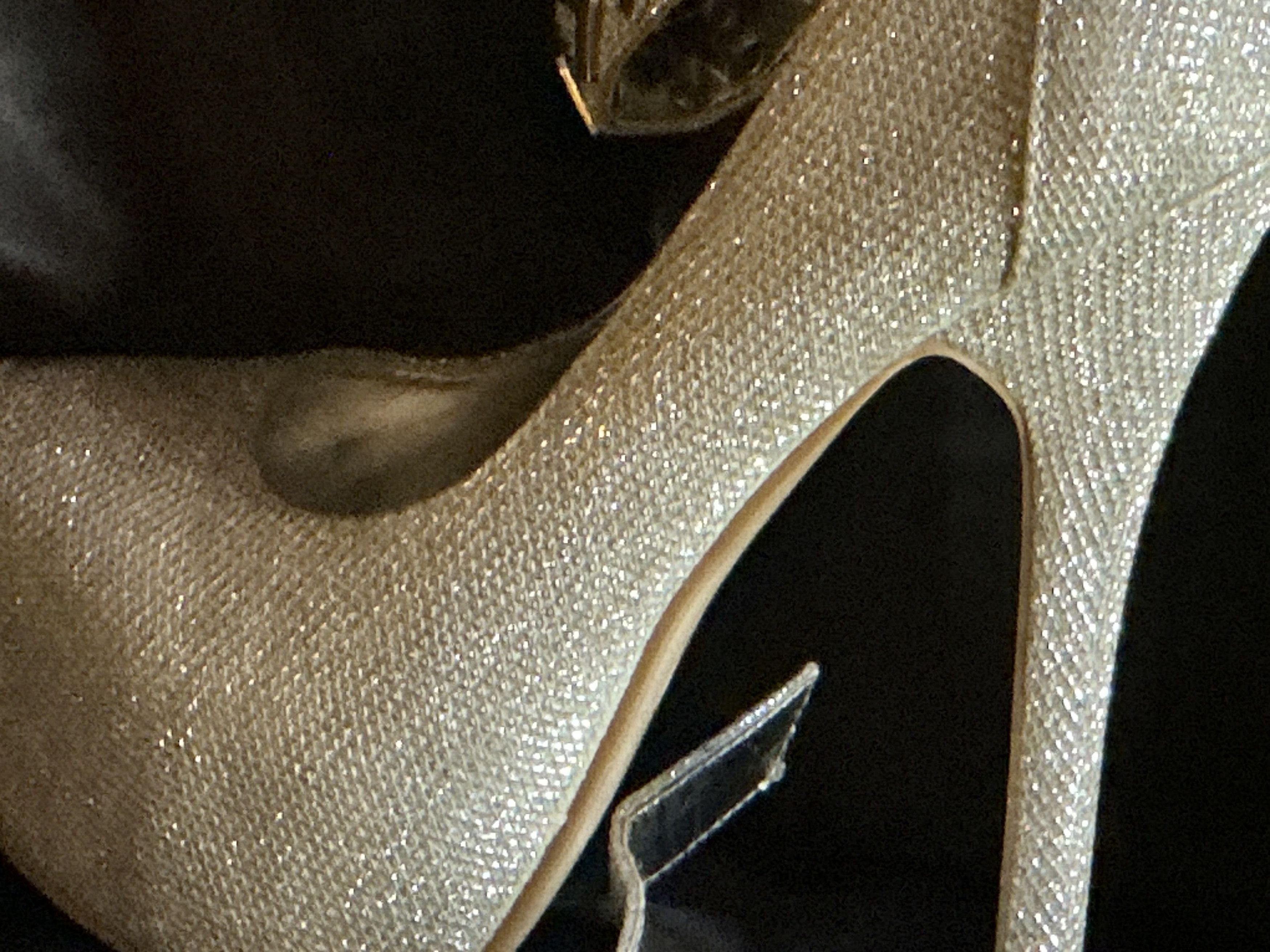 Other Gorgeous PAZZLE 5-inch silver glitter stiletto $90 OBO Size US 6 / IT 36 - 7 Thumbnail