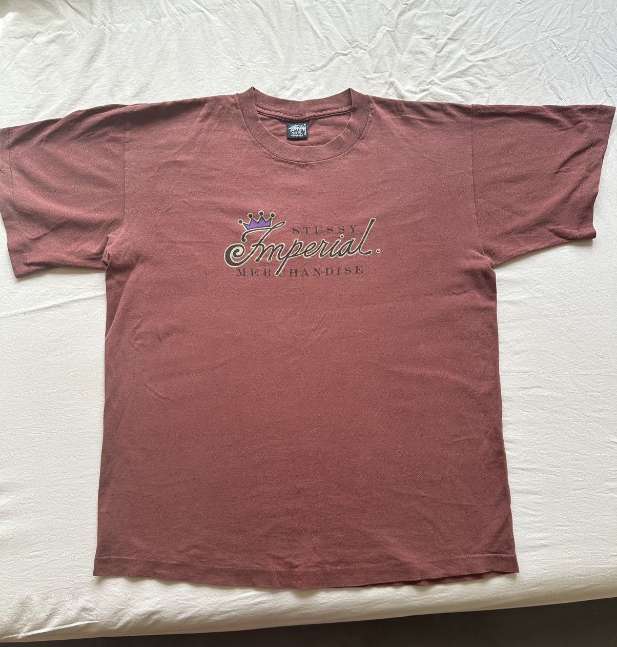Stussy Stussy Imperial merchandise vintage 90s t-shirt Size US XL / EU 56 / 4 - 1 Thumbnail
