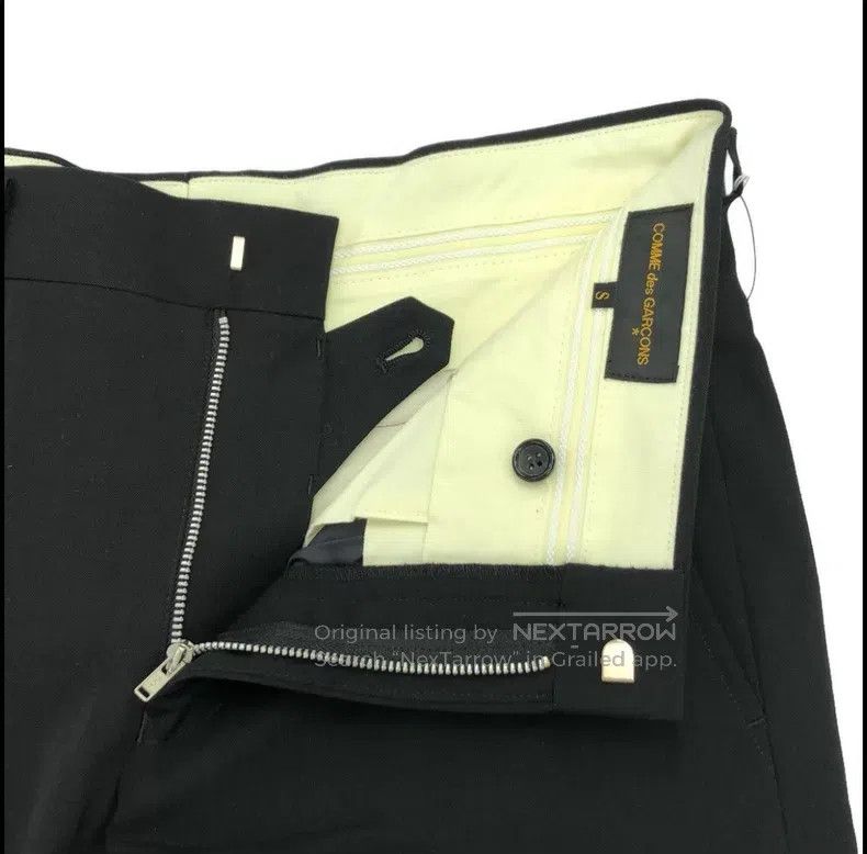 Comme des Garcons Comme des Garcons size S Black wool trousers Size 22" - 3 Thumbnail