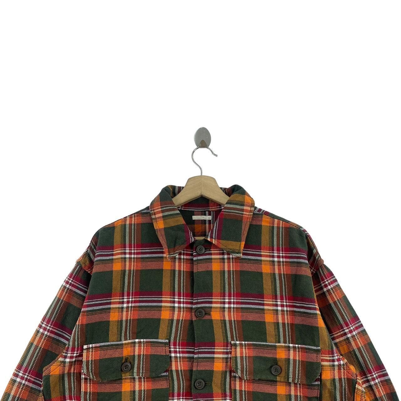 GU GU JAPAN Tartan Casual Button Up Tee Shirt Western Plaids Size US M / EU 48-50 / 2 - 3 Thumbnail