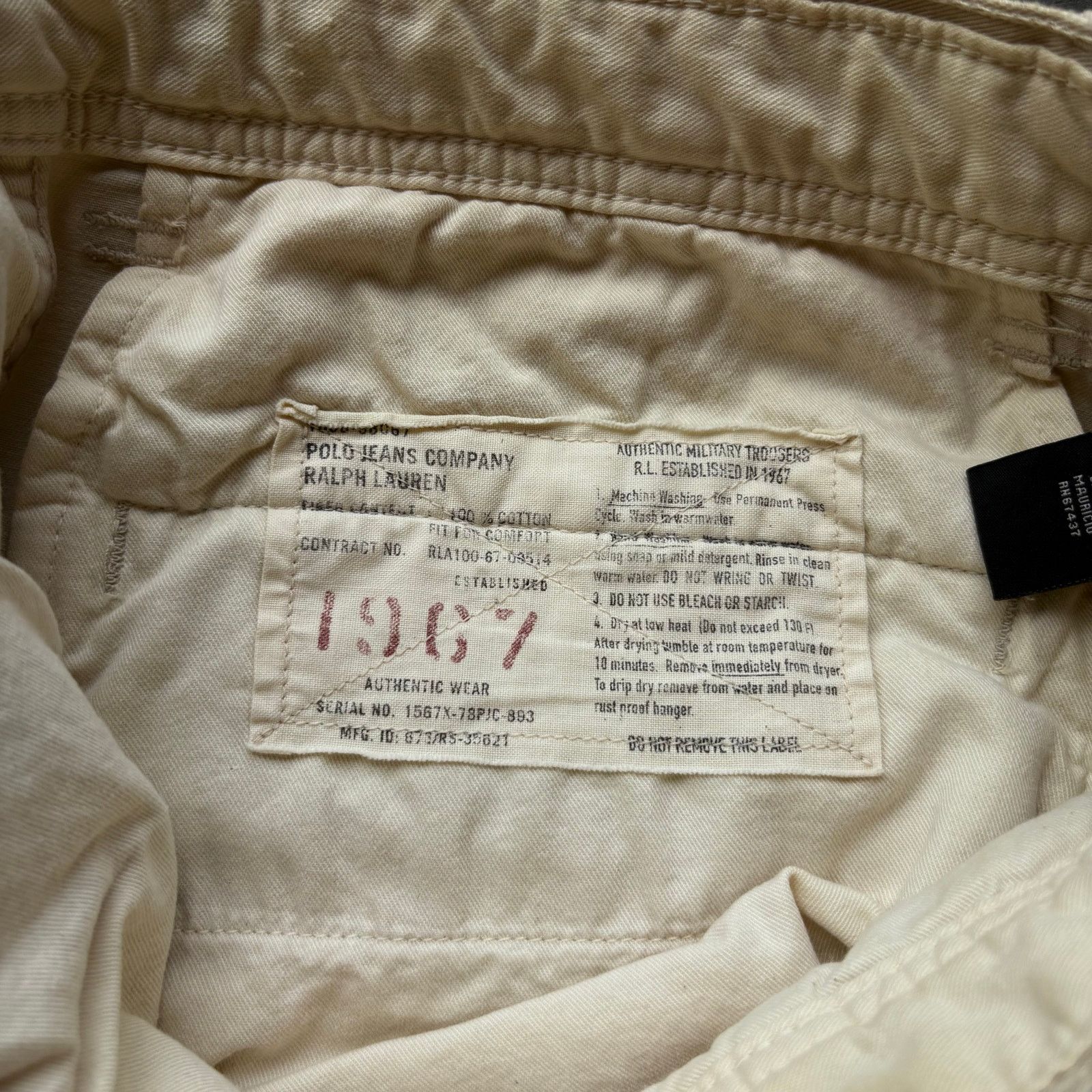 Polo Ralph Lauren Very Rare Vintage Polo Ralph Lauren Military Trousers Size US 36 / EU 52 - 8 Thumbnail