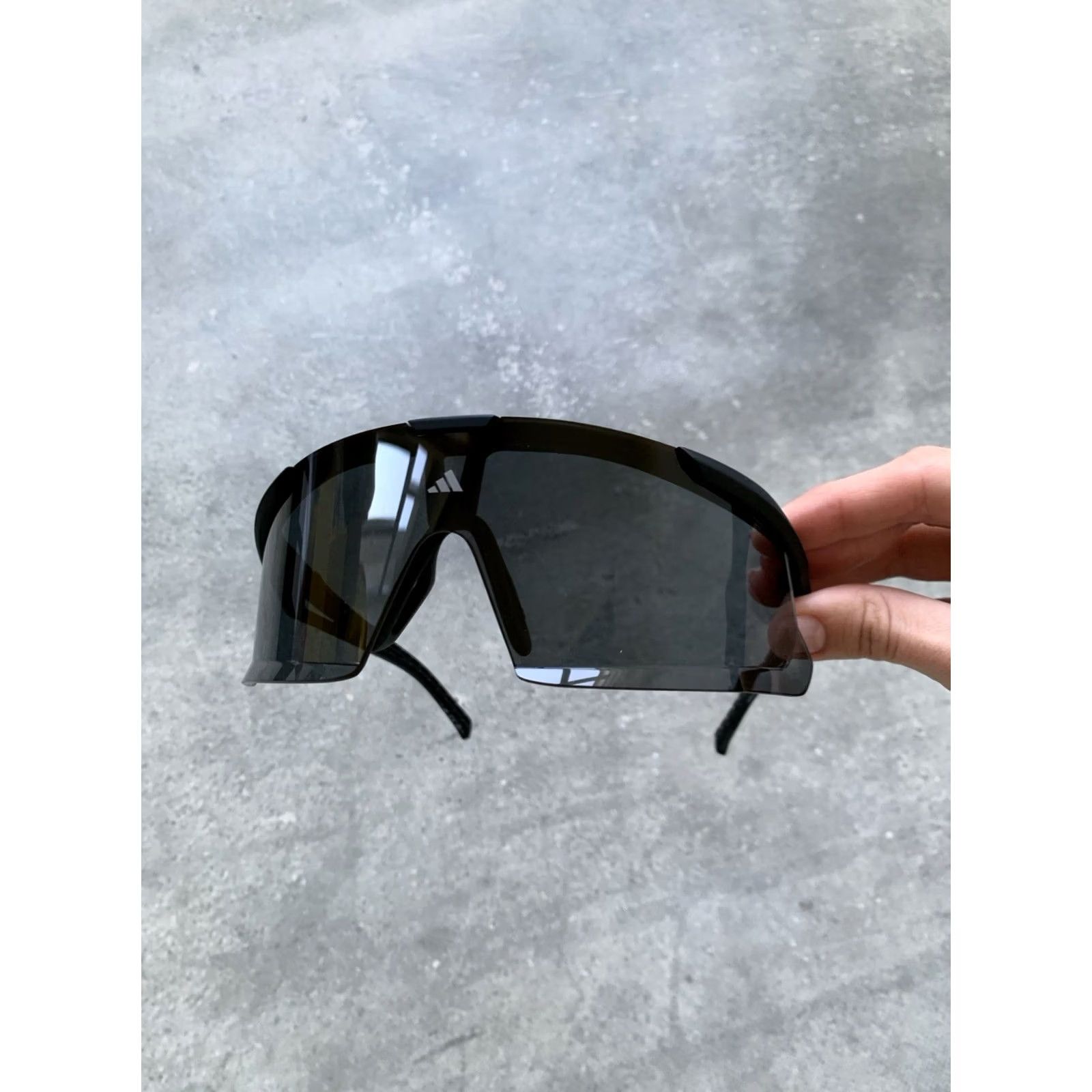 Adidas ADIDAS DUNAMIS EVO Sunglasses UNISEX Adult 148 mm 125 mm Black Size ONE SIZE - 5 Thumbnail