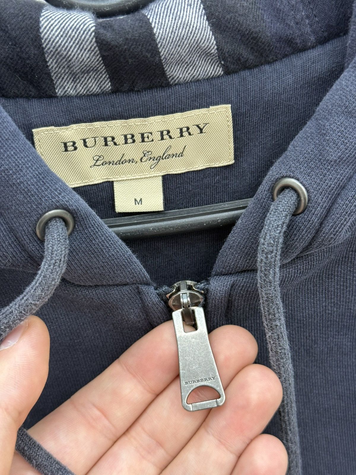 Burberry Burberry Zip Up Hoodies Size US M / EU 48-50 / 2 - 4 Thumbnail