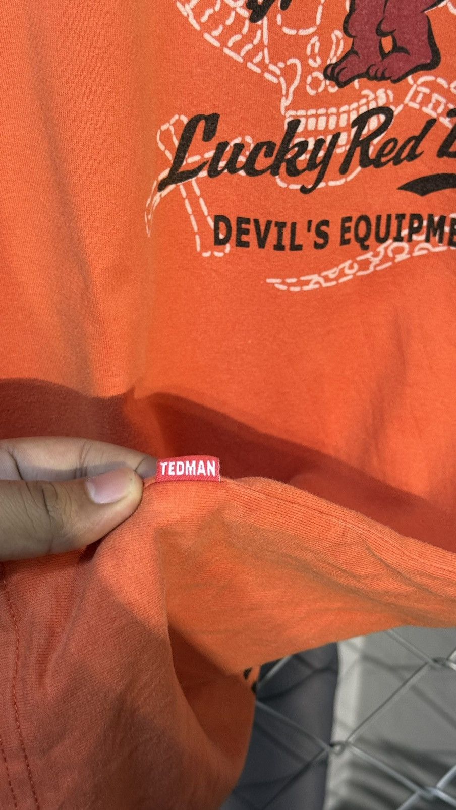 Tedman VINTAGE TEDCOMPANY TEDMAN DEVIL BACKHIT TSHIRT Size US M / EU 48-50 / 2 - 7 Thumbnail