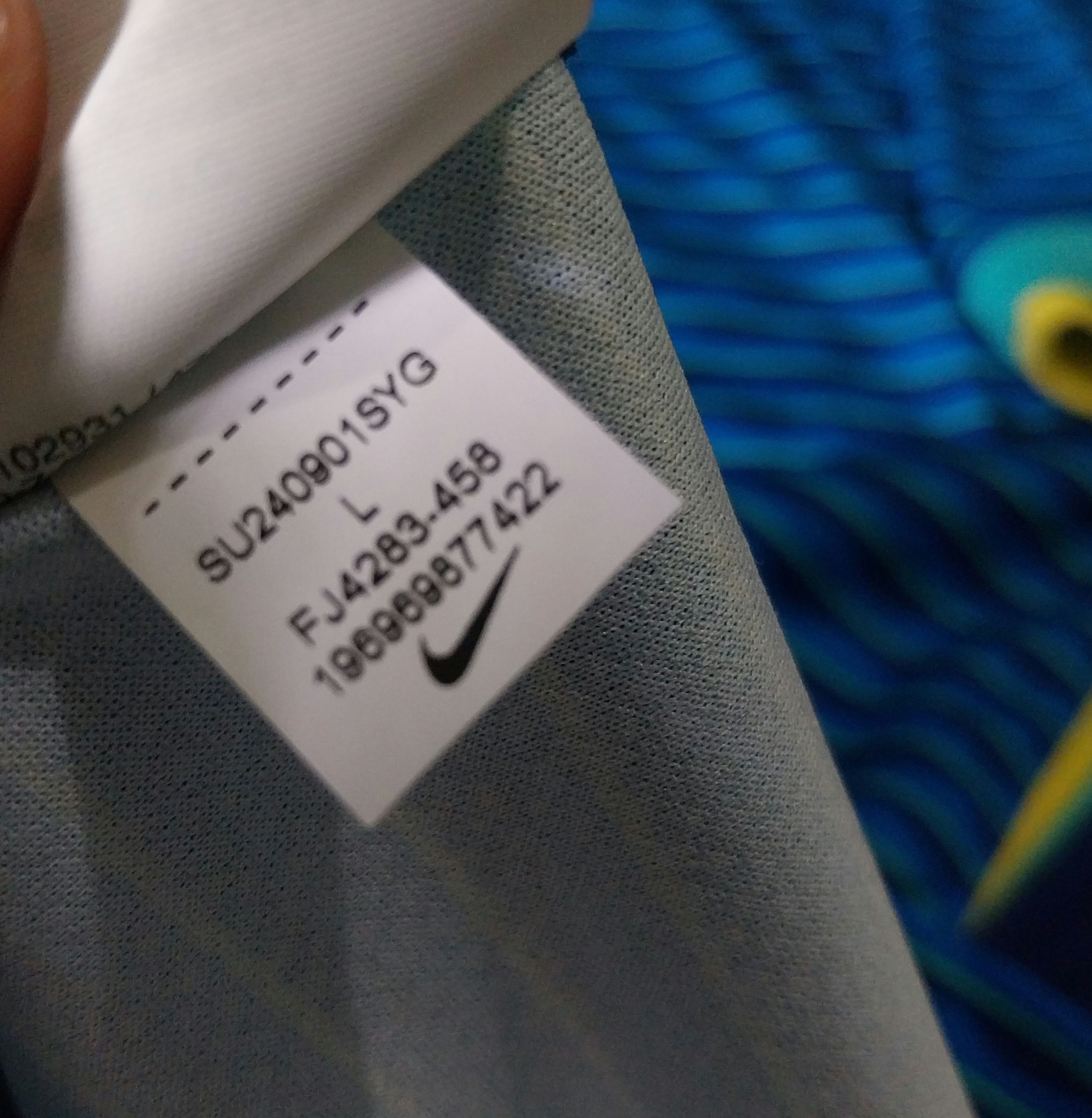 Nike Brazil away 2024 vini jr jersey football Size US L / EU 52-54 / 3 - 7 Thumbnail