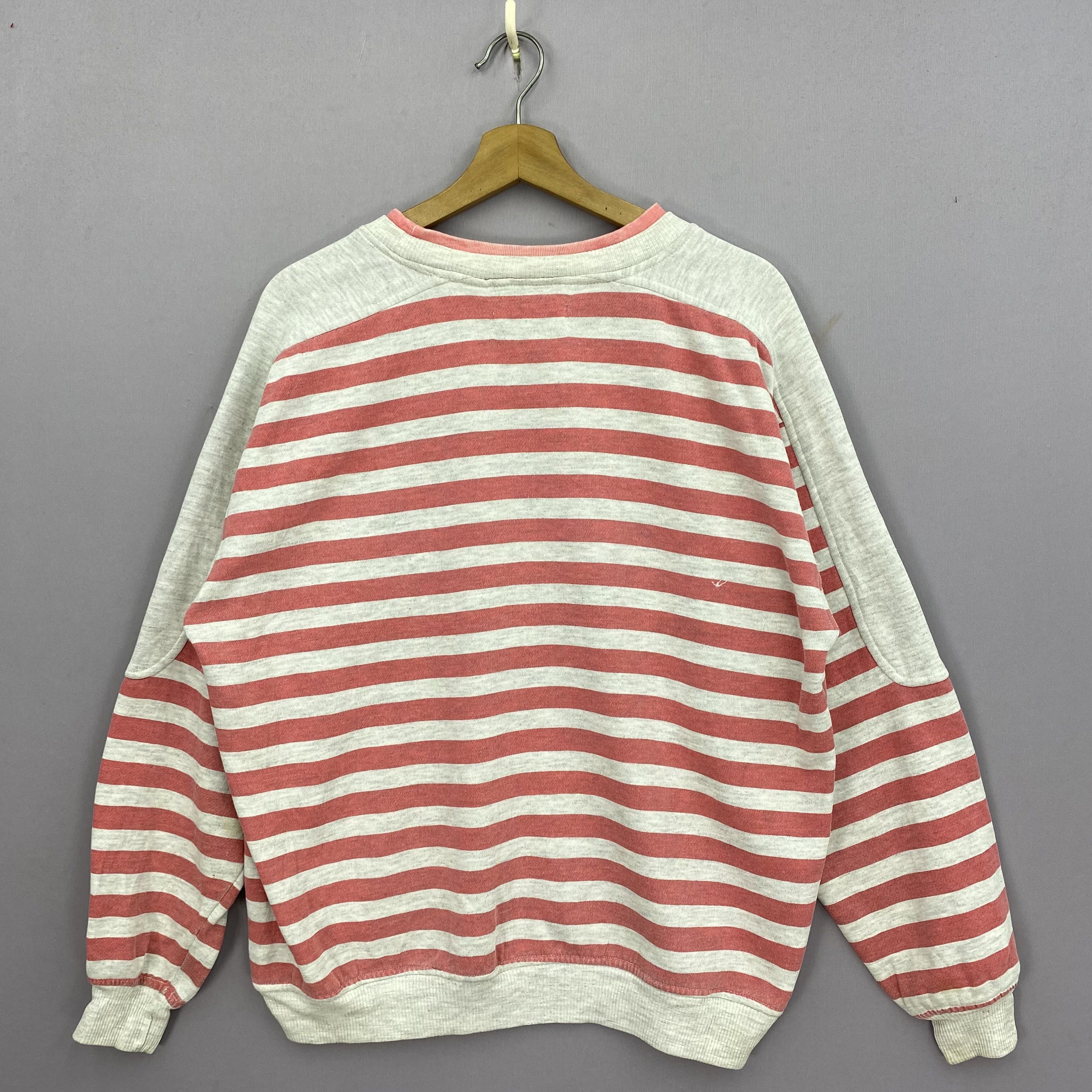 Japanese Brand Vintage Saturdays Sweater 90s Striped Streetwear Sweatshirt Size US L / EU 52-54 / 3 - 2 Thumbnail