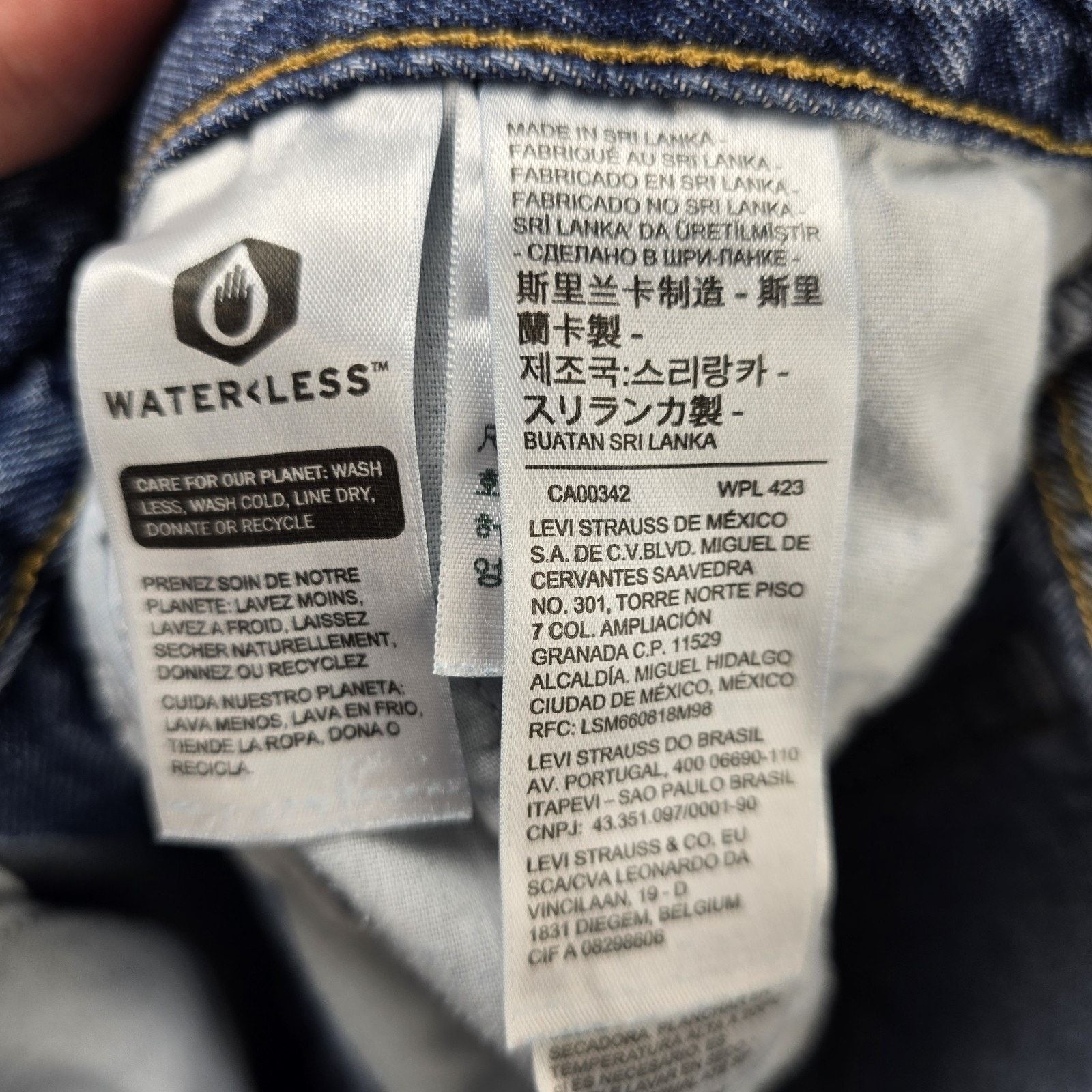 Levi's Levis Silvertab 94 Baggy Jeans Mens 28x29 Blue Denim Y2K Size US 28 / EU 44 - 5 Thumbnail