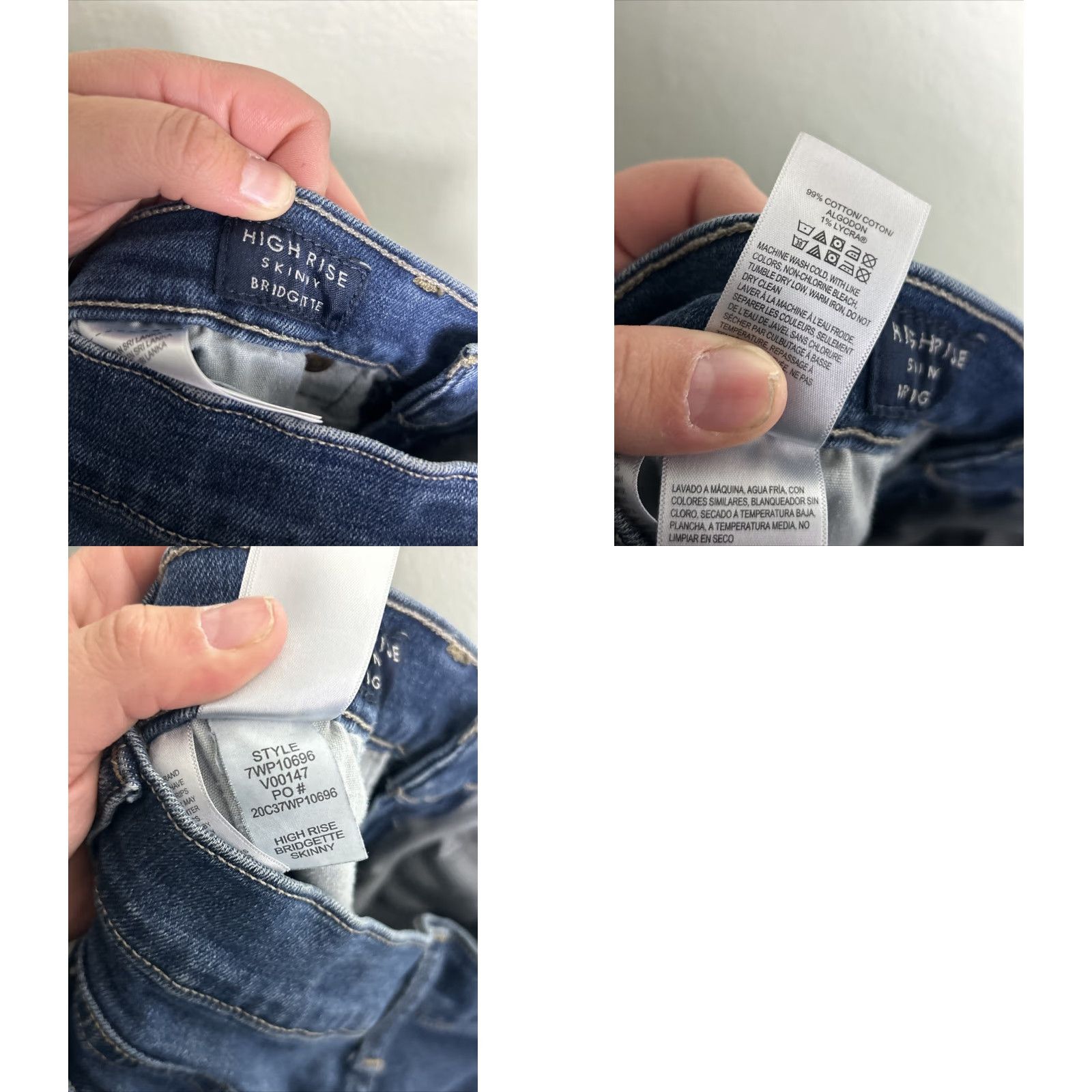 Lucky Brand Lucky Brand Bridgette Skinny Jeans Dark Wash 8 29 Inseam Womens 8/29 High Rise Stain Blue Denim Shirt? Size ONE SIZE - 10 Thumbnail