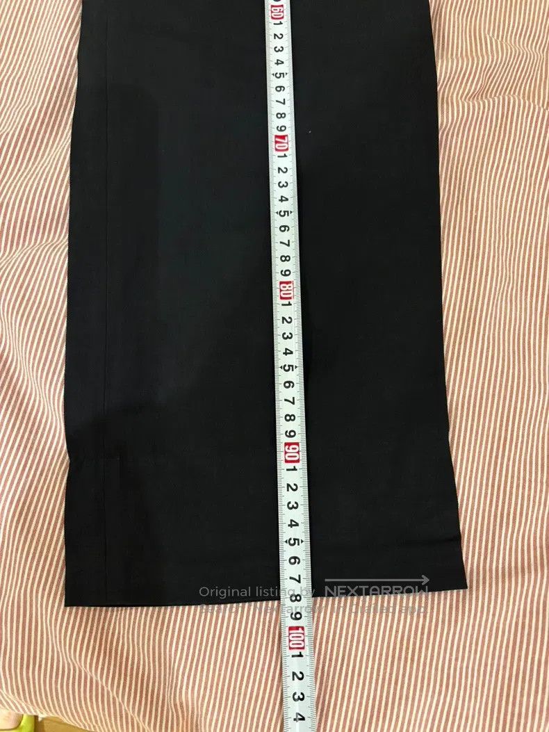 Ann Demeulemeester Ann Demeulemeester size M Black Casual Pants Size 24" / US 00 / IT 34 - 2 Thumbnail