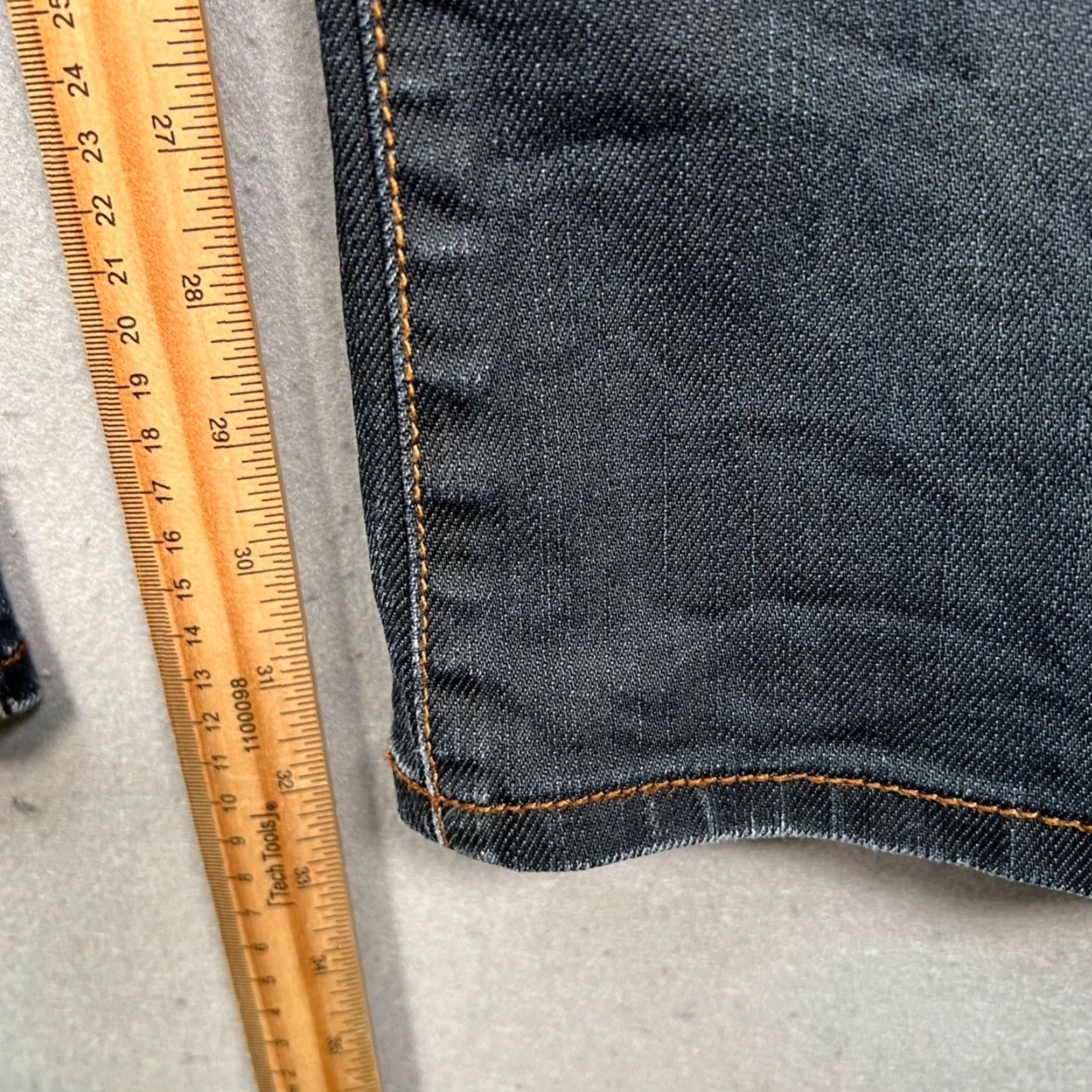 Morgan De Toi Morgan Womens Jeans Slim Denim 5-Pocket Embroidered Dark Wash Cotton Blend Stretch Size 26" / US 2 / IT 38 - 7 Thumbnail