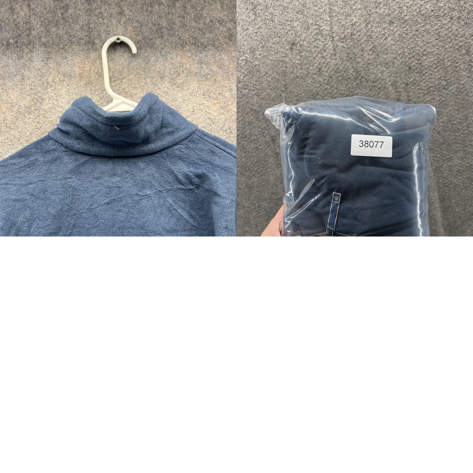 Layer 8 Columbia Jacket Mens XL Blue Fleece Full Zip Outdoor Hiking Warm Casual Layer Size US XL / EU 56 / 4 - 8 Thumbnail