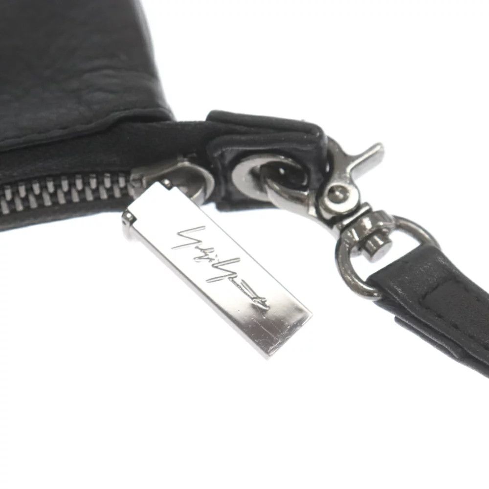 Yohji Yamamoto discord Yohji Yamamoto leather signature pouch Size ONE SIZE - 6 Thumbnail