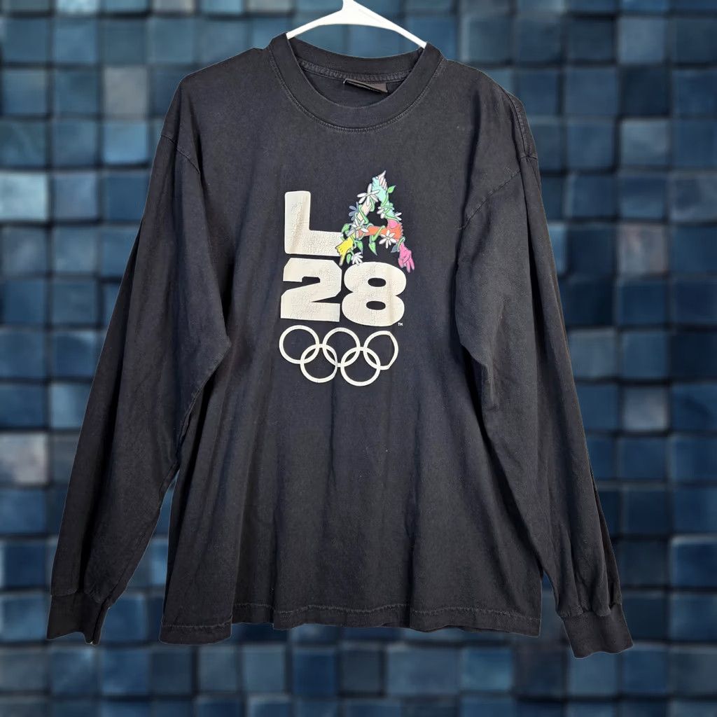 The Hundreds The Hundreds LA 28 Summer Olympics Men’s Black Long Sleeve Graphic Tee Size M Size US M / EU 48-50 / 2 - 1 Thumbnail