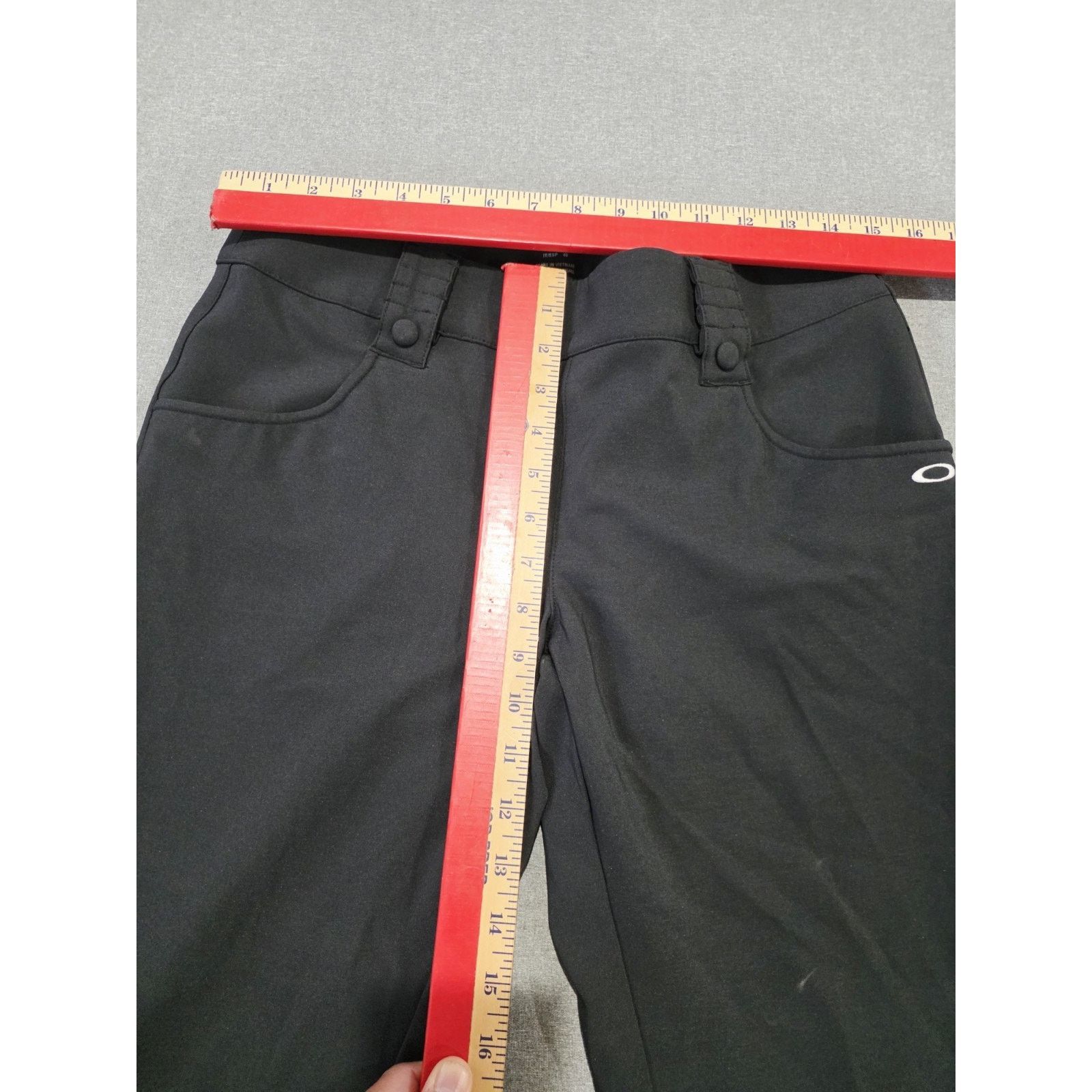 Oakley Oakley Palm Capri Womens 6 Black Hydrolix Golf Pants Elastic Size 28" / US 6 / IT 42 - 4 Thumbnail