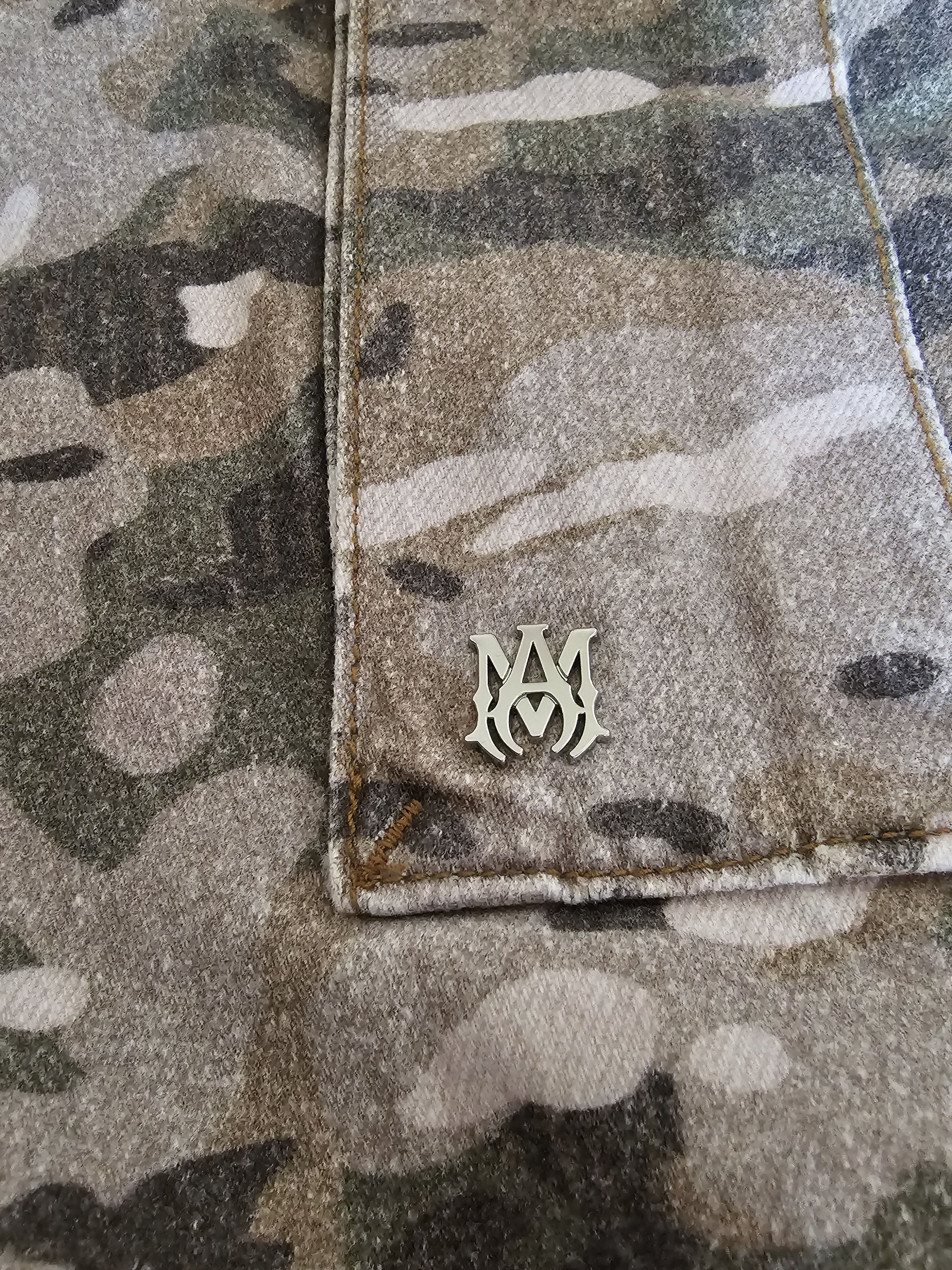 Amiri Amiri M65 Camo Cargo Kick Flare Jeans size 32 Size US 32 / EU 48 - 9 Thumbnail