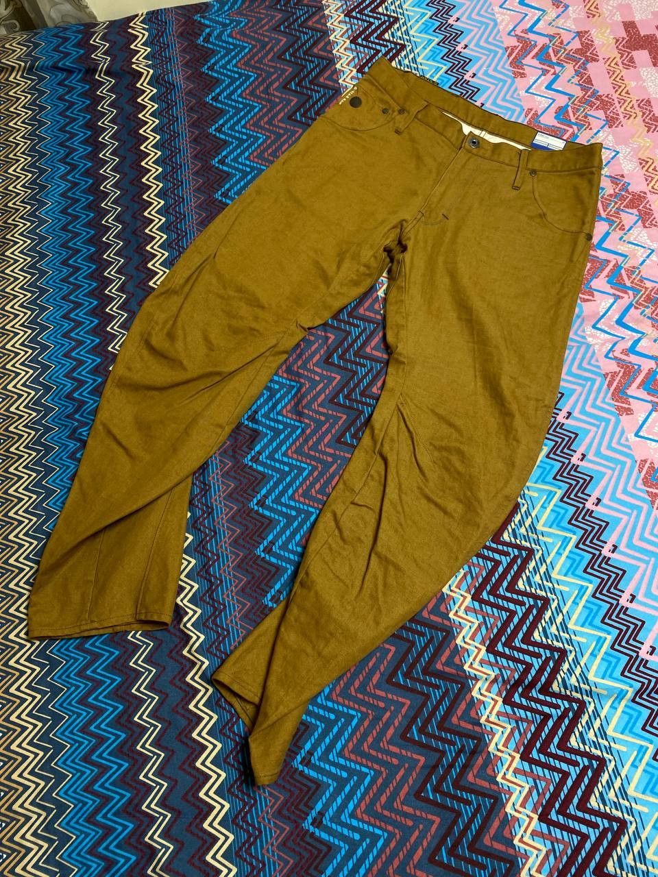 Vintage G Star Raw distressed moto pants
