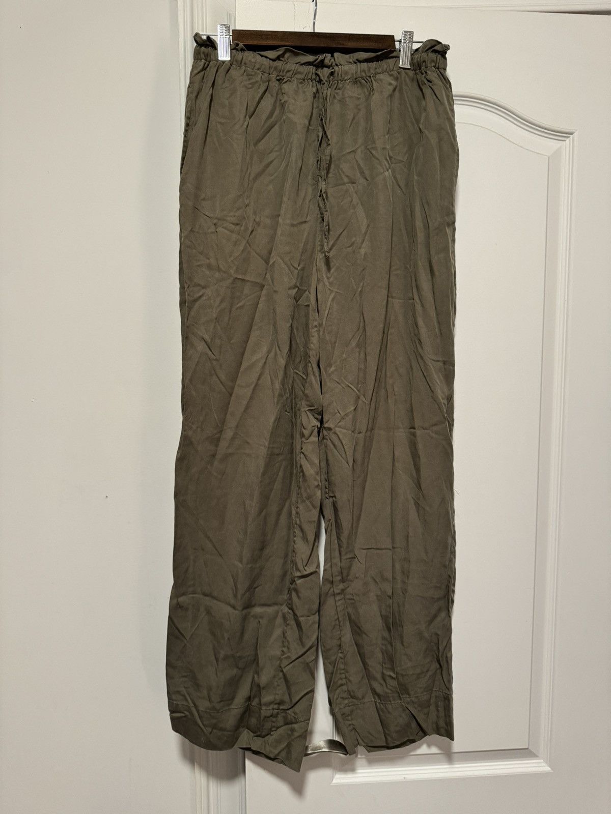 Kotn Kotn Olive Linen Trousers Size US 32 / EU 48 - 2 Thumbnail