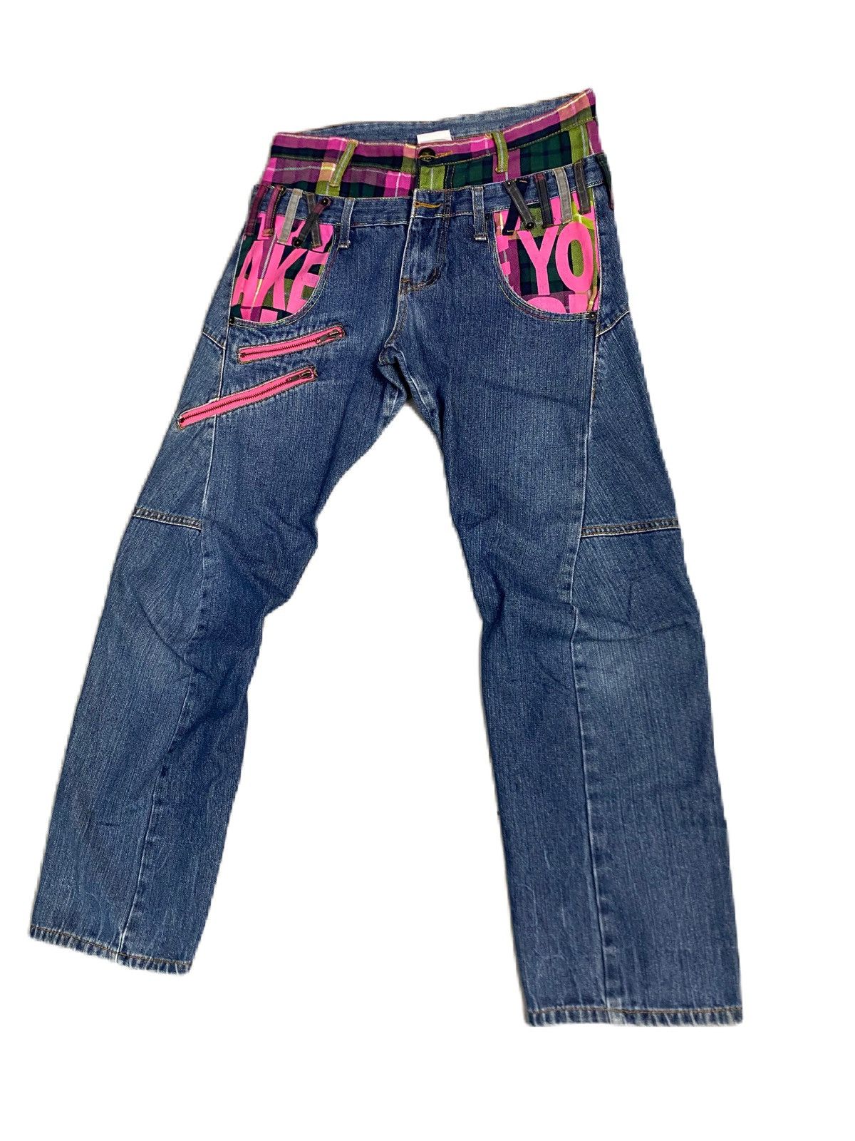 If Six Was Nine × Japanese Brand × PPFM JAPAN BRAND DOUBLE WAIST ASYMMETRICAL DESIGN SEDITIONARIES Size US 32 / EU 48 - 3 Thumbnail