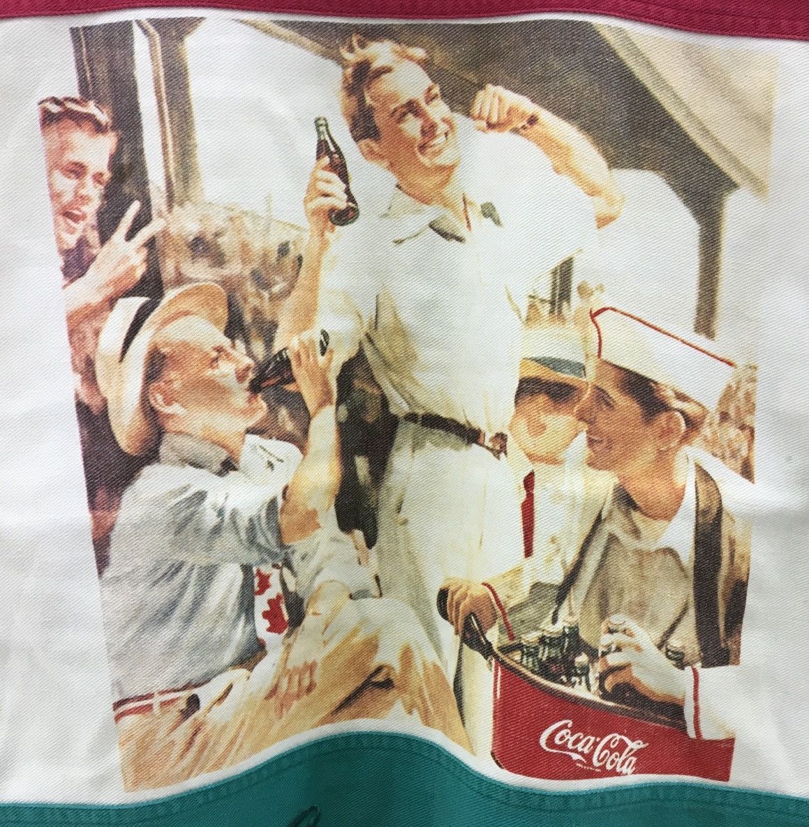 Vintage Vintage 1990s Coca Cola Turtleneck Embroidered Logo Size US M / EU 48-50 / 2 - 5 Thumbnail