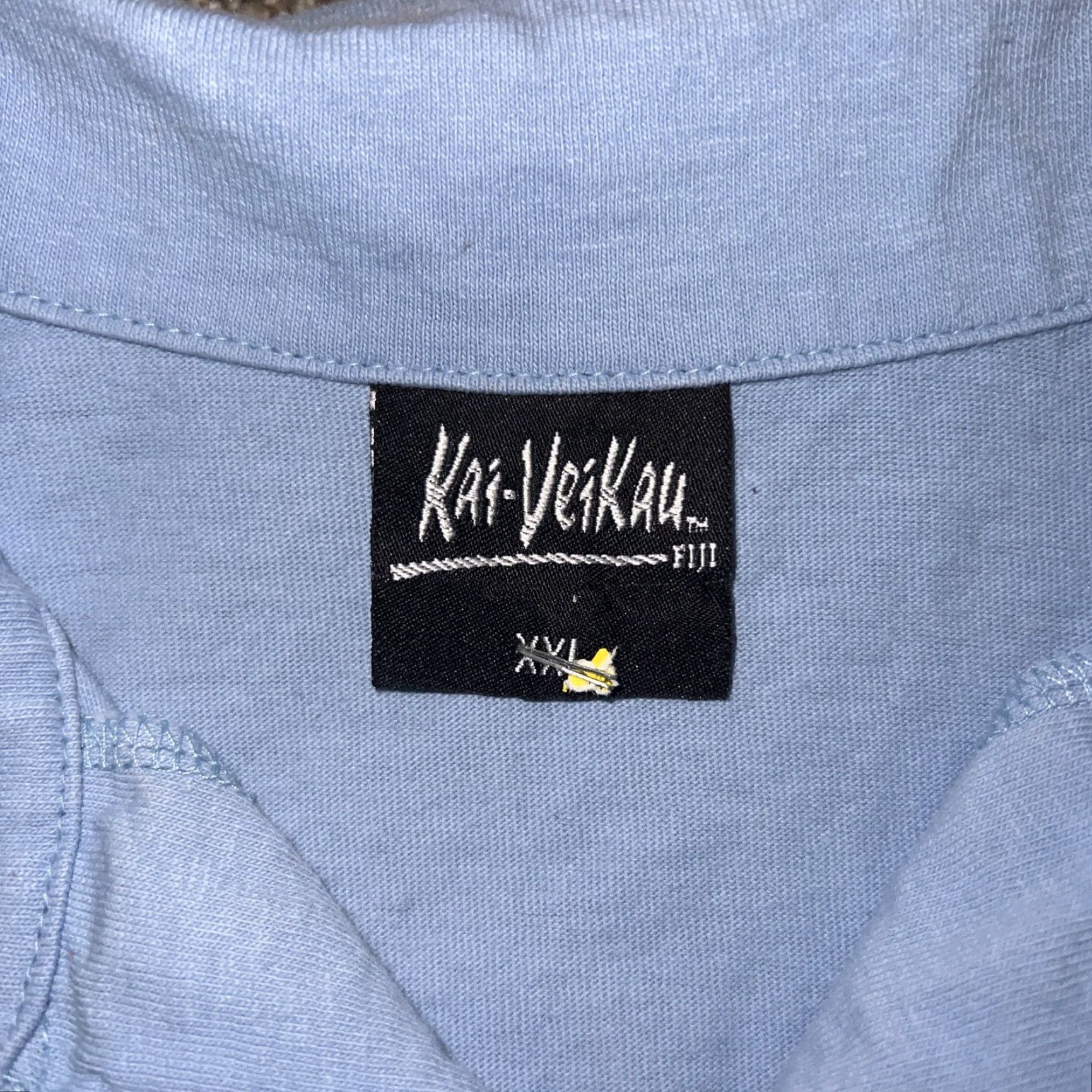 Vintage VINTAGE Kai Veikau Flag Polo Shirt Mens 2XL Blue Flag Polo Shirt Mens 2XL VINTAGE Kai Veikau British Flag Polo Shirt Mens 2XL Blue Size US XXL / EU 58 / 5 - 3 Thumbnail