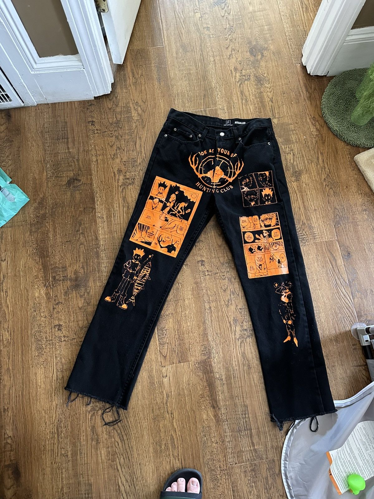 Vintage LOOK AT YOURSELF HUNTER X HUNTER Size US 32 / EU 48 - 1 Thumbnail
