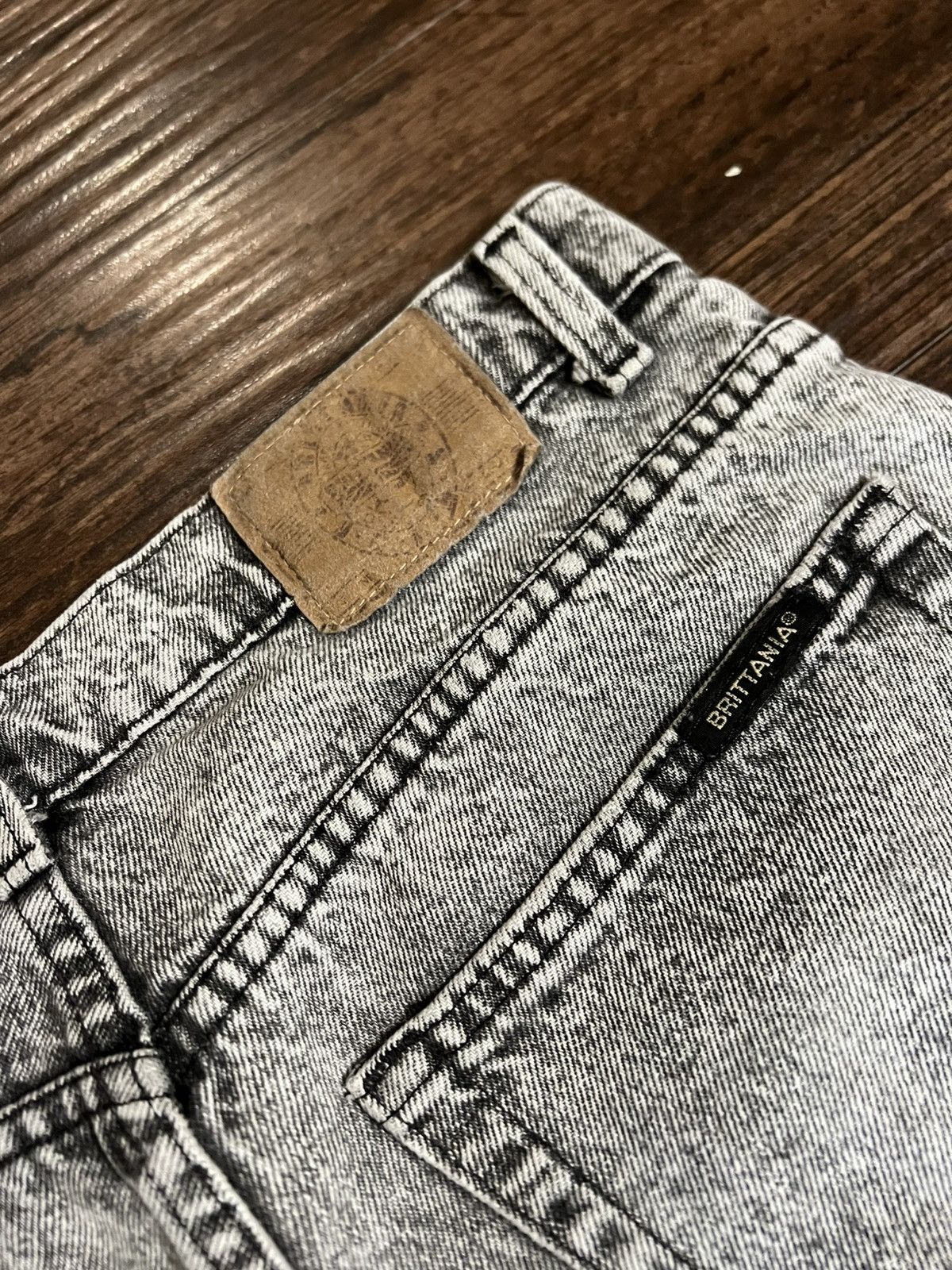 Vintage Grey Vintage Denim Jeans Size US 32 / EU 48 - 4 Thumbnail