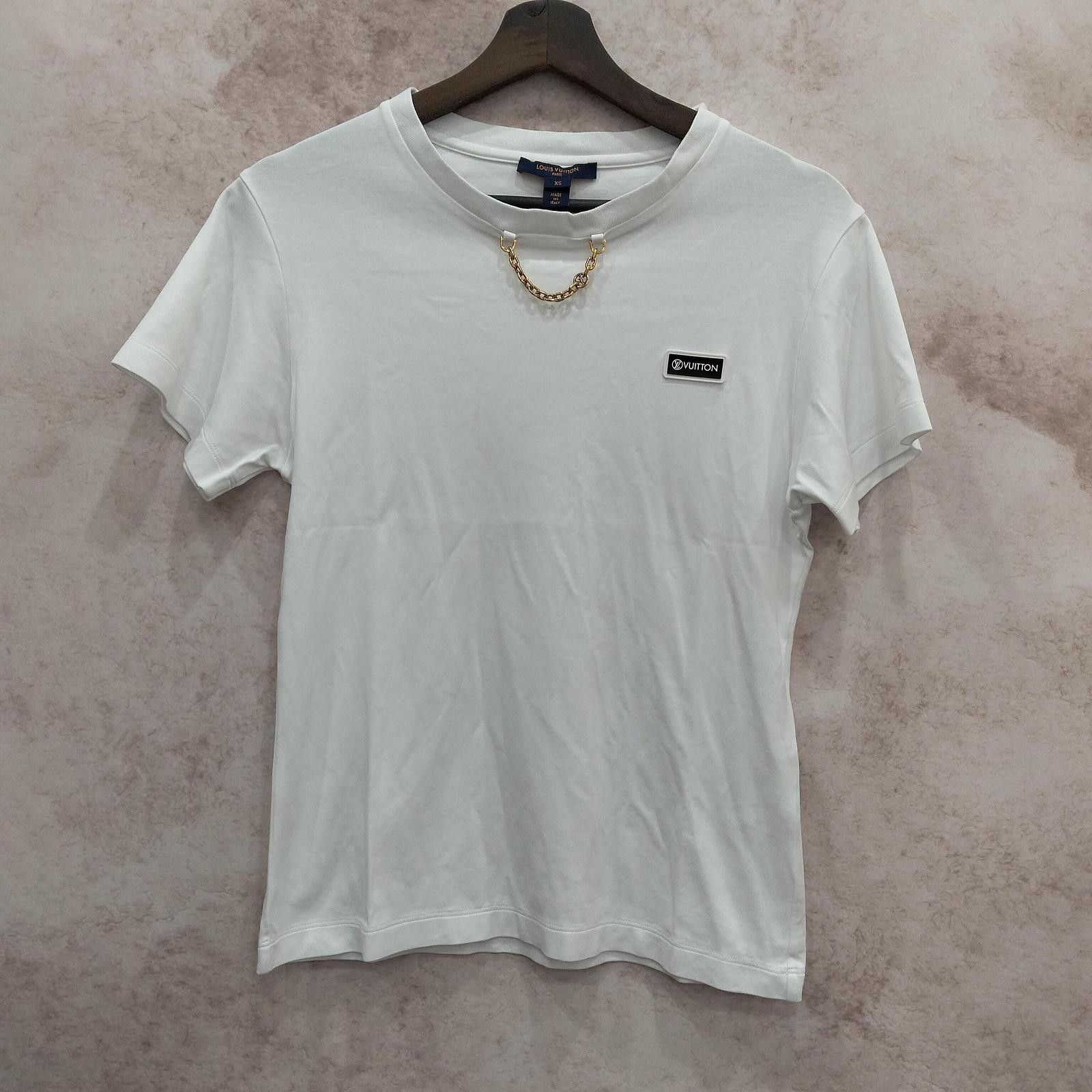 Louis Vuitton Louis Vuitton Chain Detail T-Shirt XS Size XS / US 0-2 / IT 36-38 - 1 Thumbnail